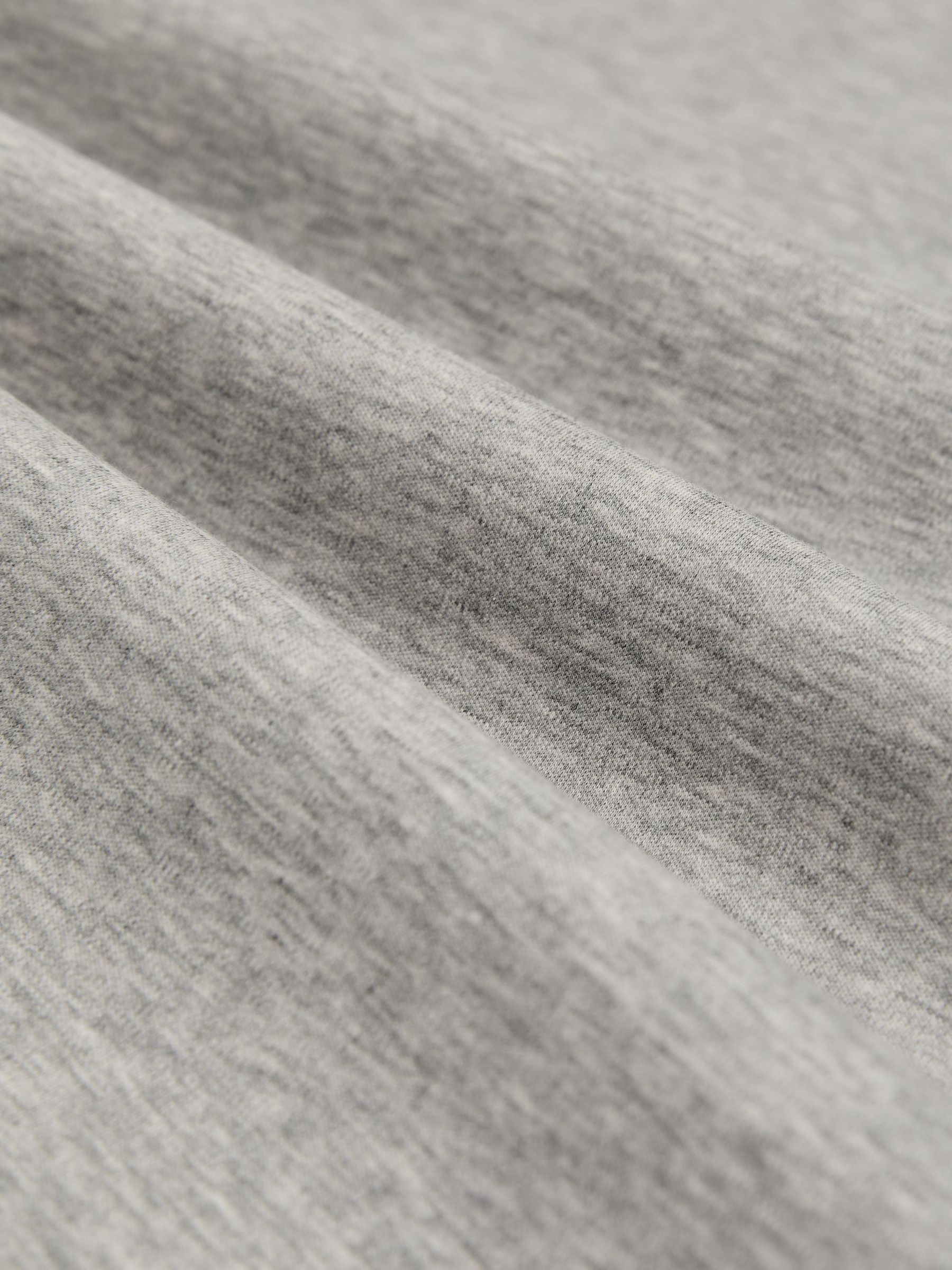Air-Water Cotton Tailored-Fit T-Shirt in Grey Marl - صورة 7 من 7