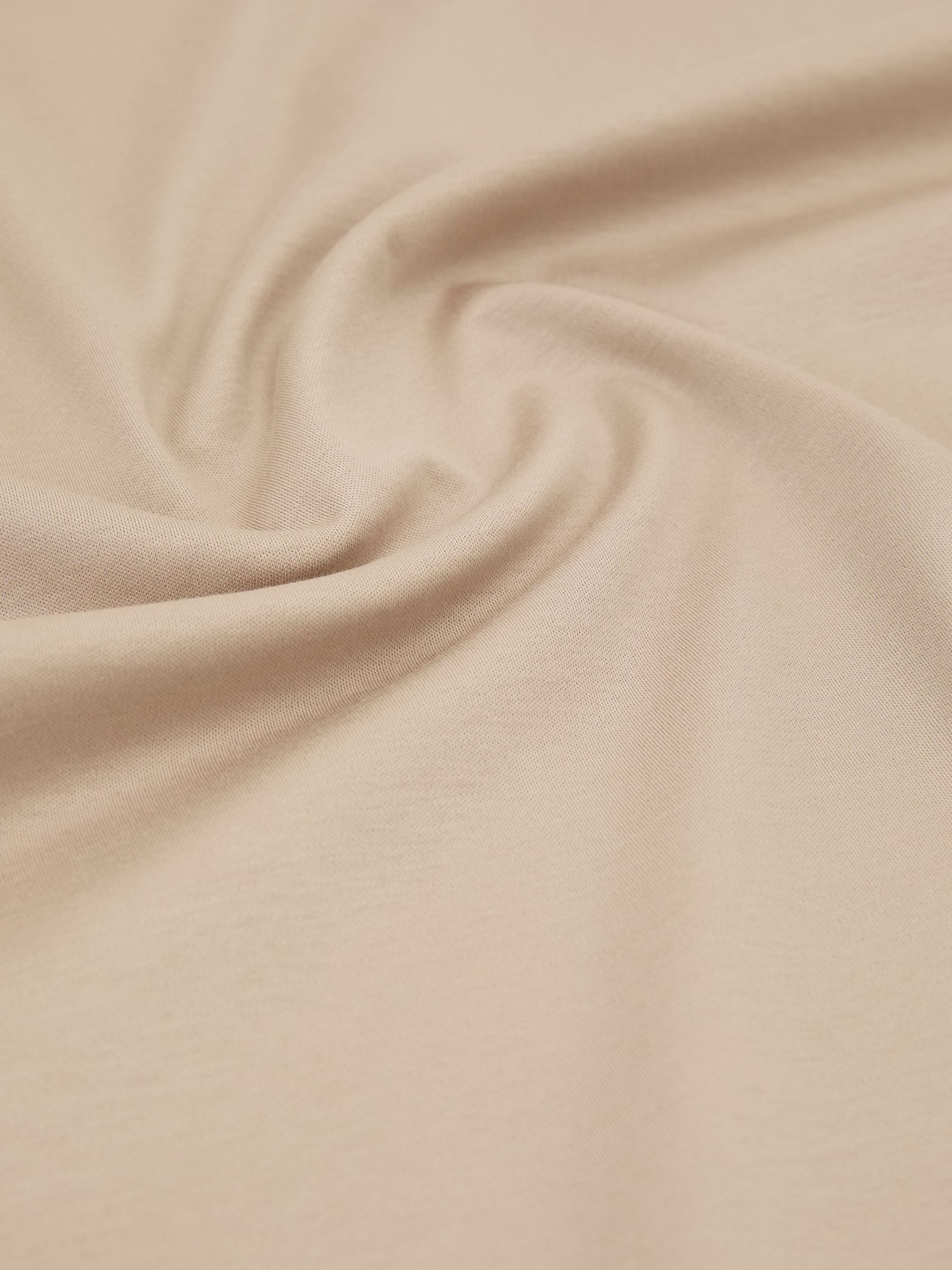 Air-Water Cotton Tailored-Fit T-Shirt in Sand - Image 6 of 6