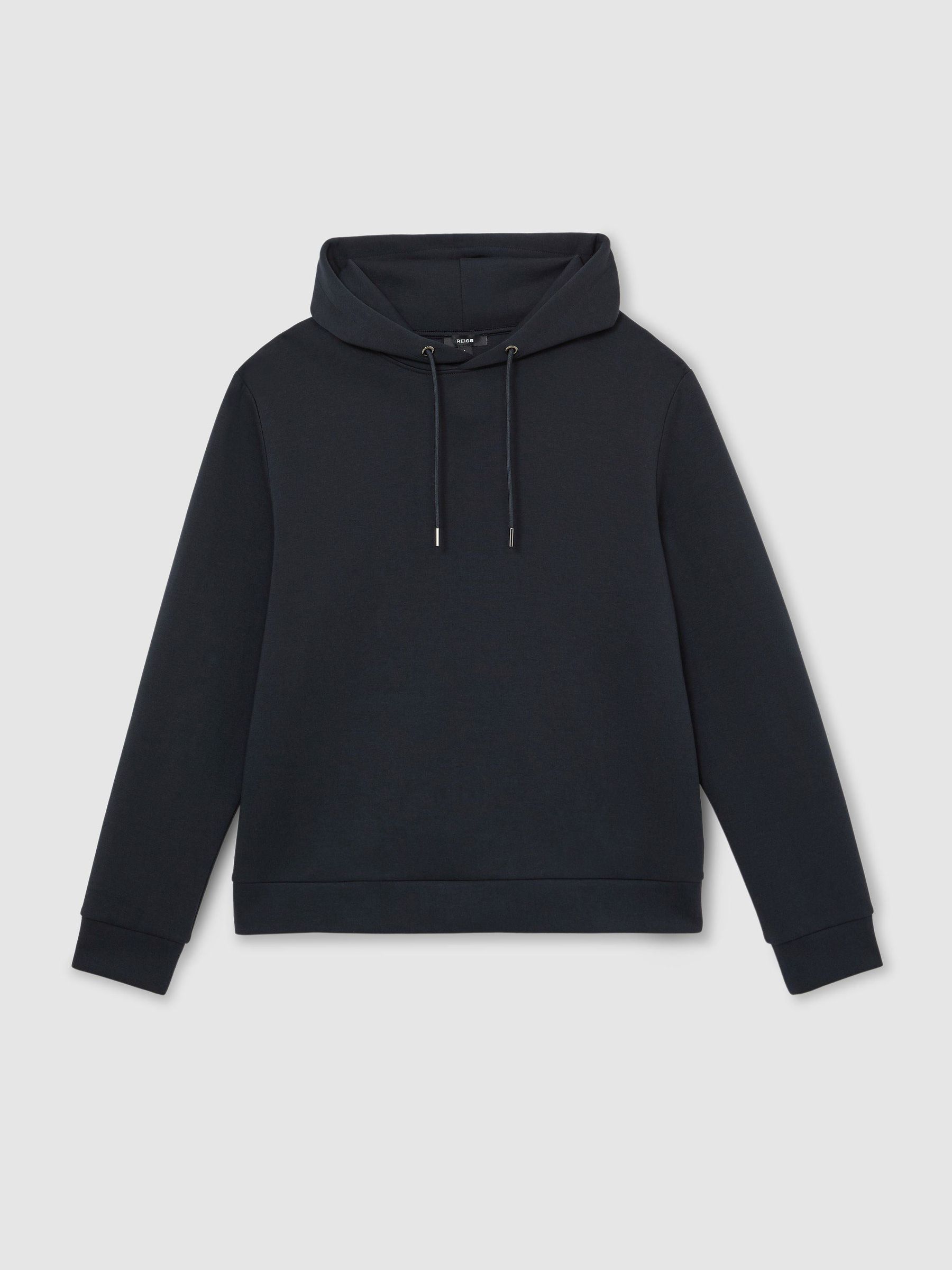 Premium Interlock Hoodie in Navy - Obrázek 2 z 6