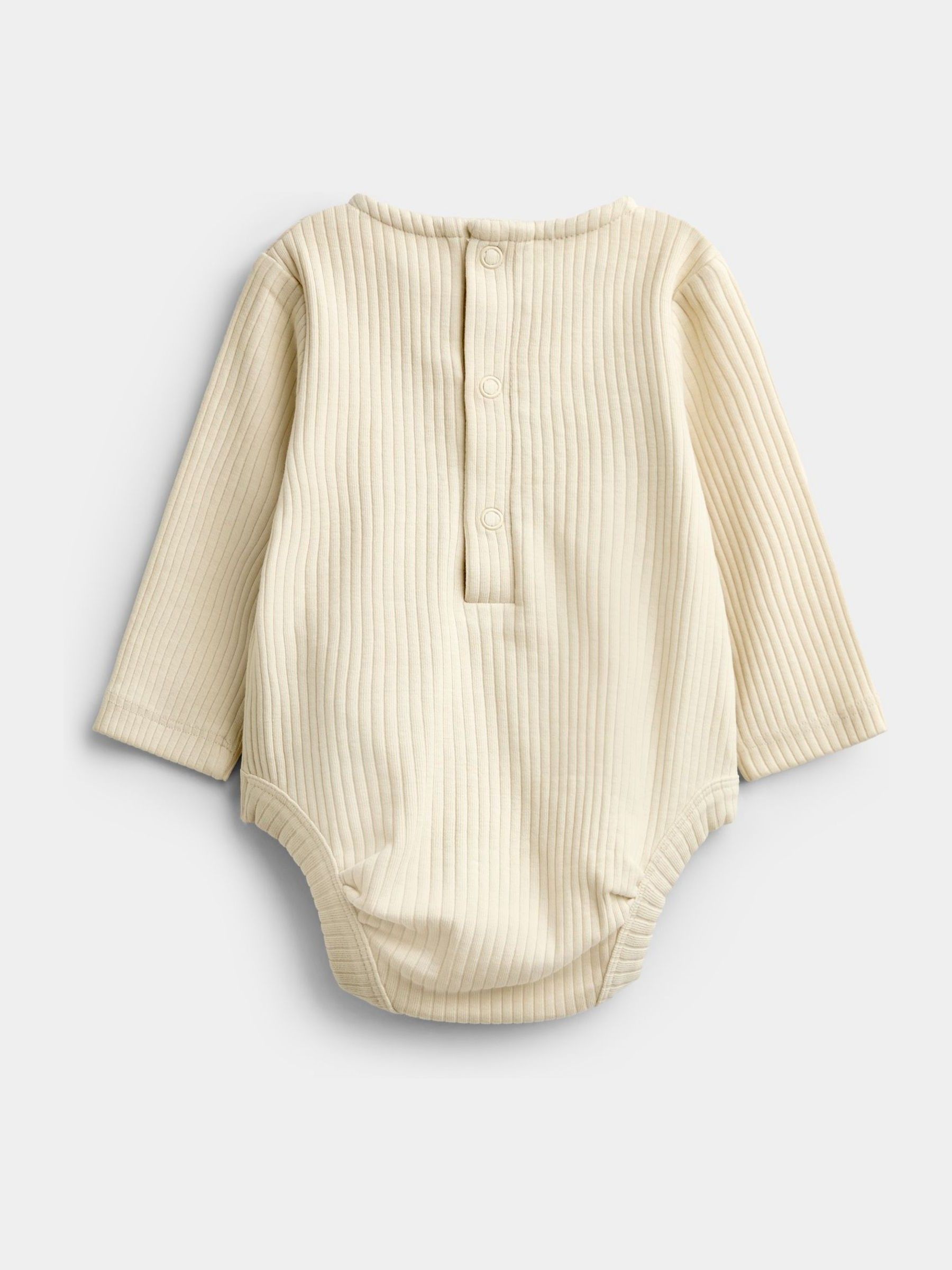 Denim Vegetable Embroidered Quilted Dungaree Set - Image 6 of 7