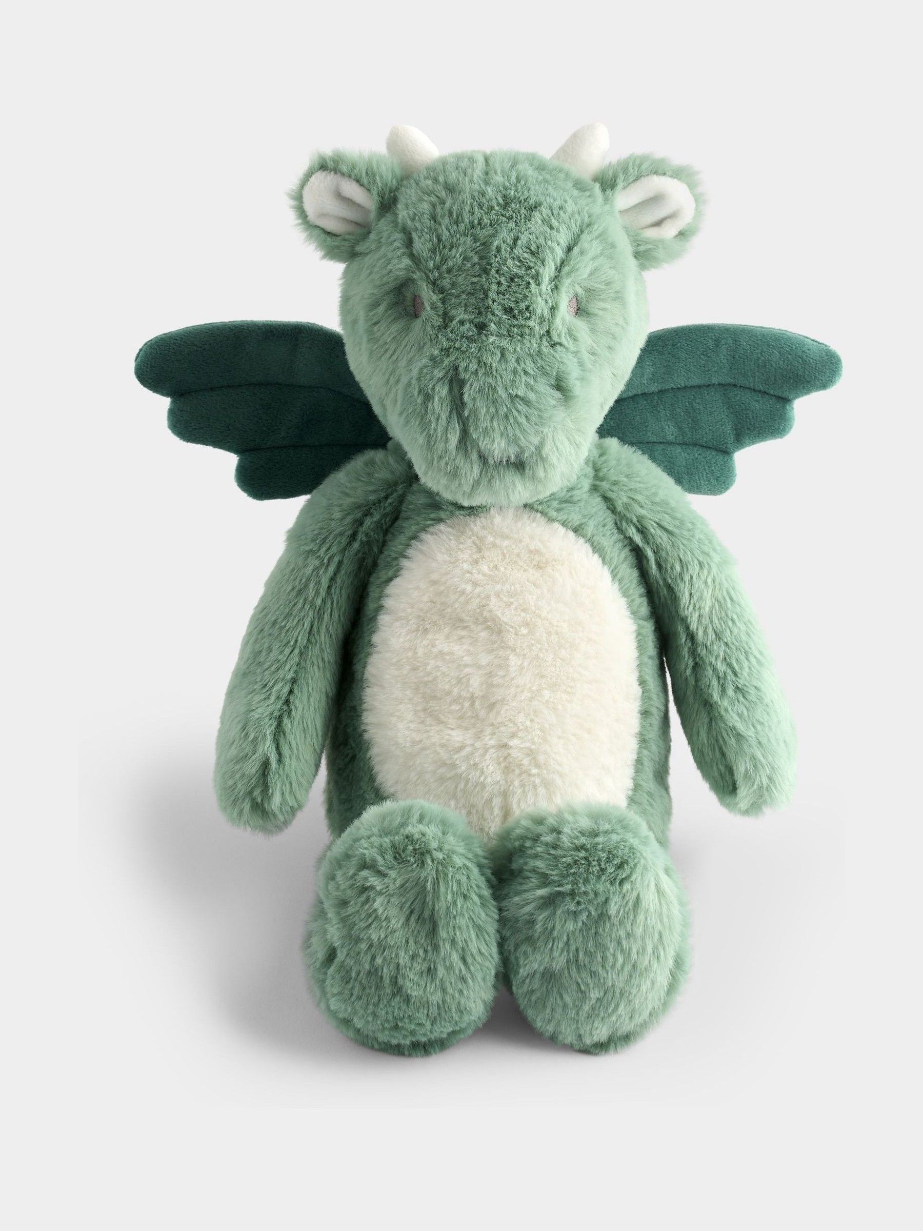 Denver Dragon Green Soft Plush Toy - Image 1 of 4 Denver Dragon Green Soft Plush Toy - Image 1 of 4