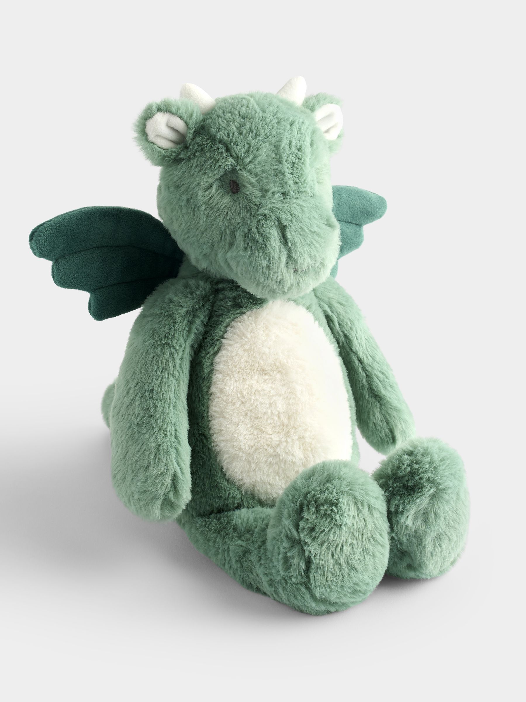 Denver Dragon Green Soft Plush Toy - Image 3 of 4