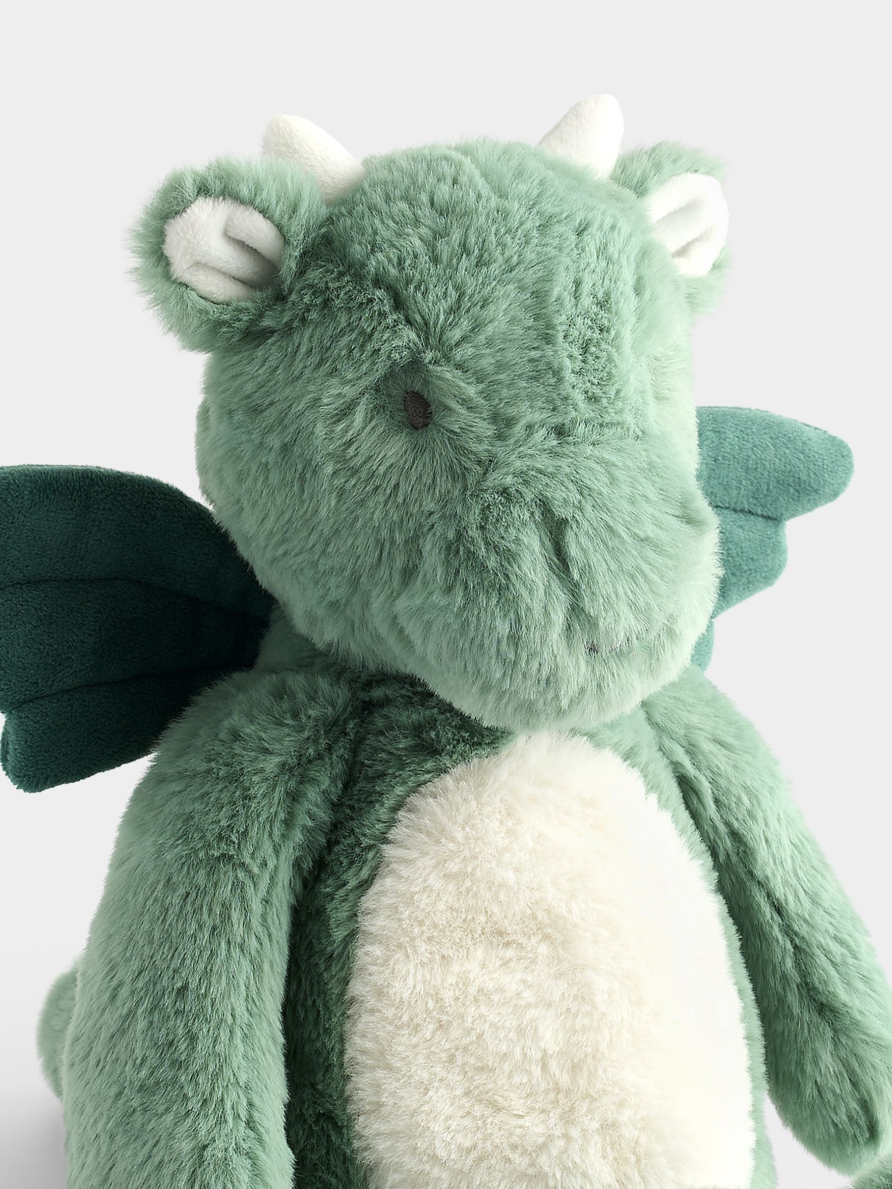 Denver Dragon Green Soft Plush Toy - Image 4 of 4 Denver Dragon Green Soft Plush Toy - Image 4 of 4