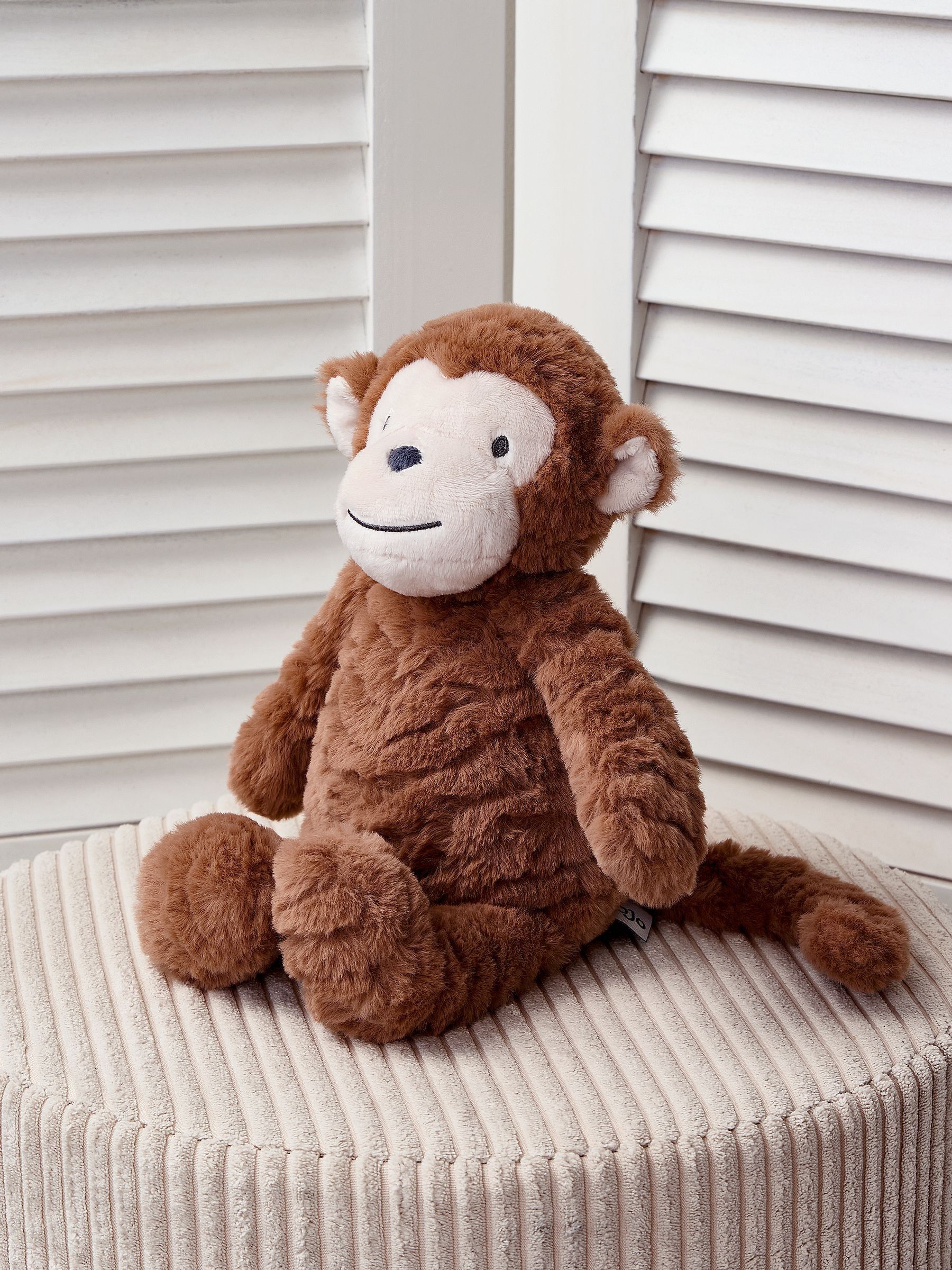 Milo Monkey Brown Soft Plush Toy - Image 1 of 5