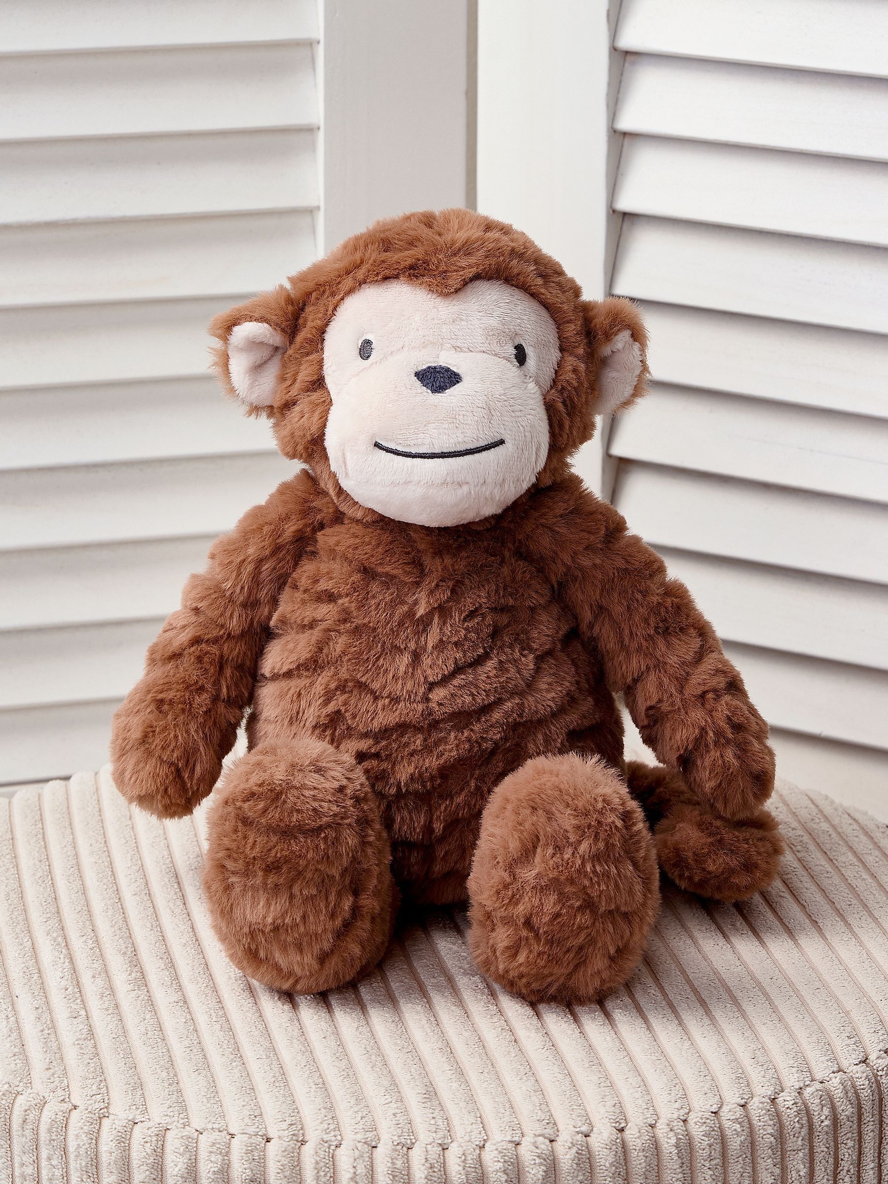 Milo Monkey Brown Soft Plush Toy - Image 2 of 5 Milo Monkey Brown Soft Plush Toy - Image 2 of 5