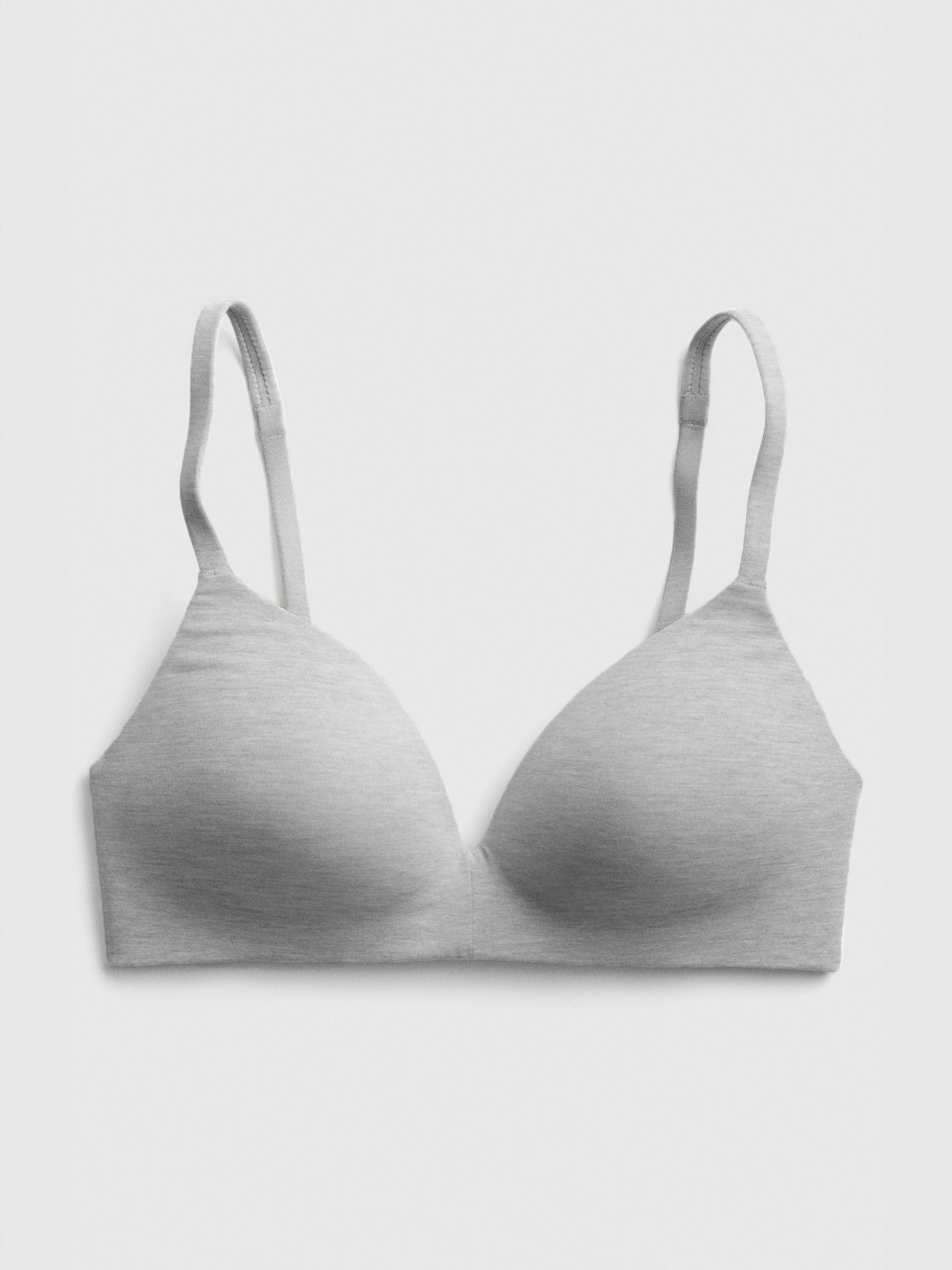Grey Breathe Wireless Bra - Image 3 of 3