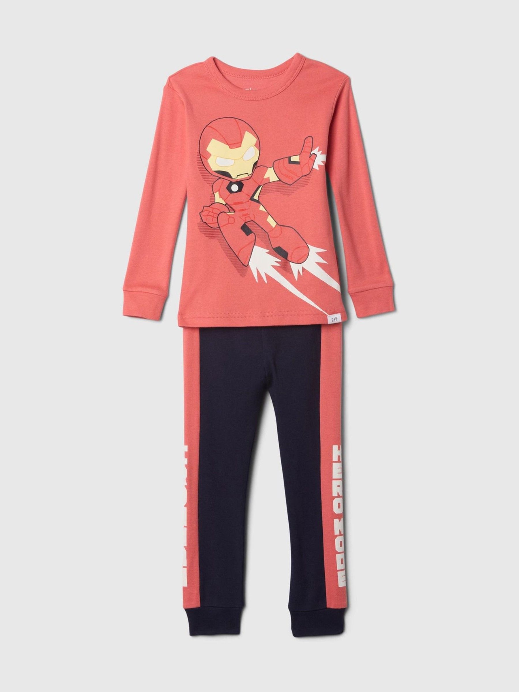 Red Iron Man Cotton Long Pyjamas Set (12mths-5yrs) - Image 1 of 2