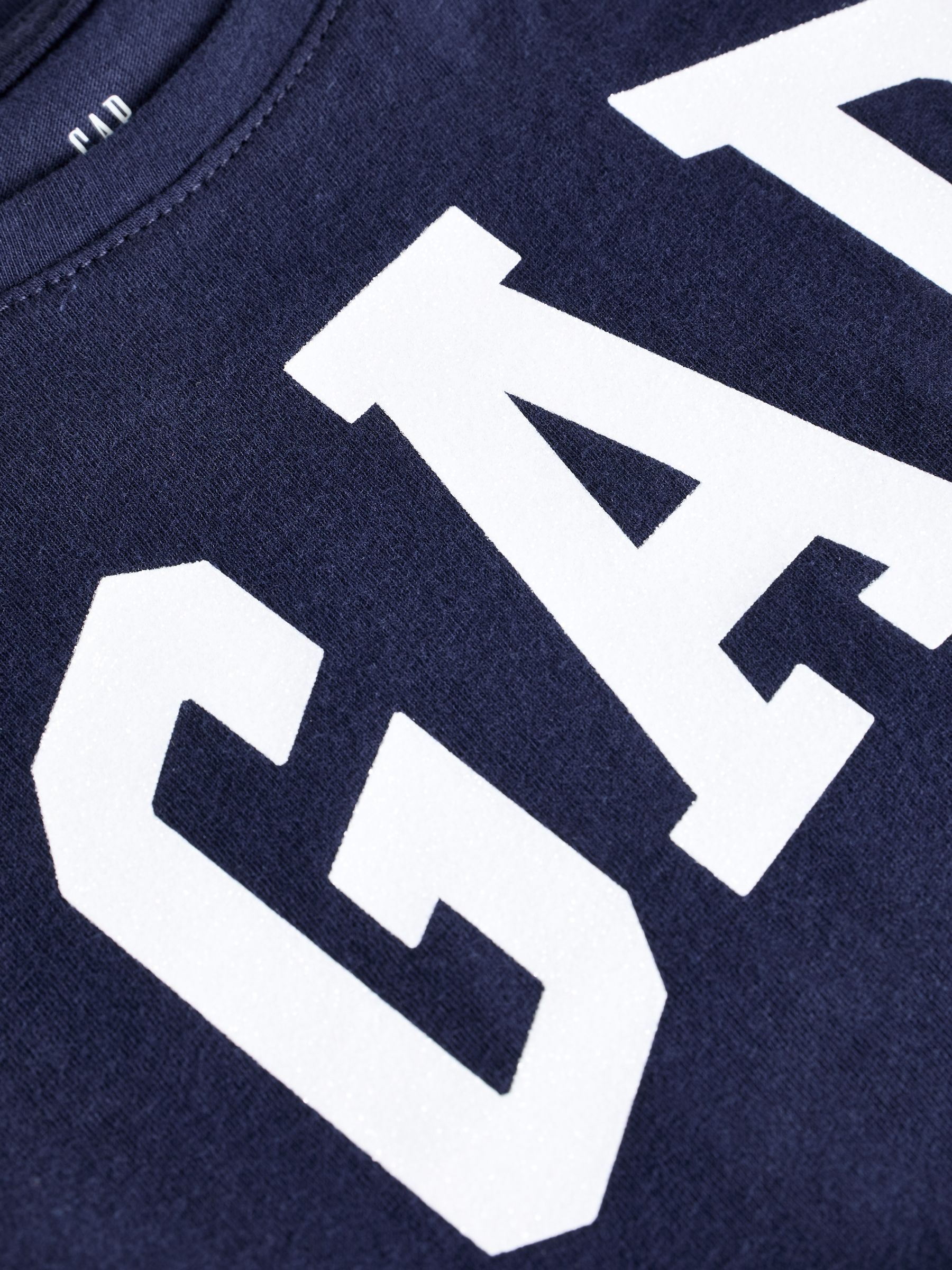 Navy Graphic Logo Short Sleeve T-Shirt - Image 2 of 2