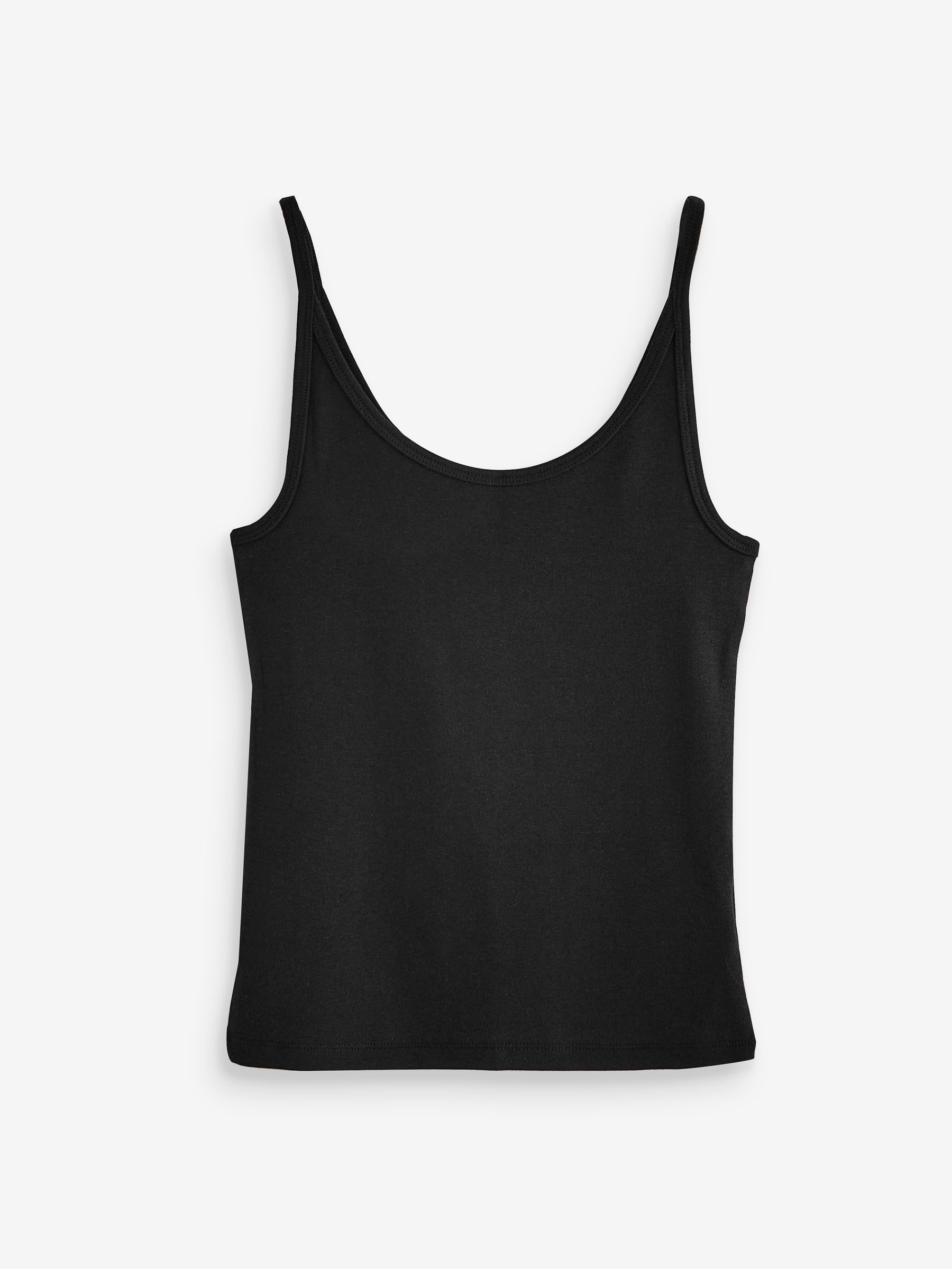 Black Modern Crop Cami - Image 4 of 7
