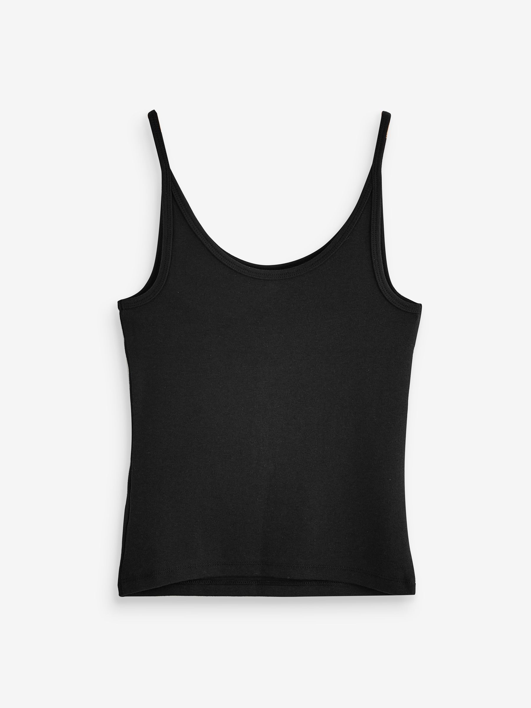 Black Modern Crop Cami - Image 5 of 7