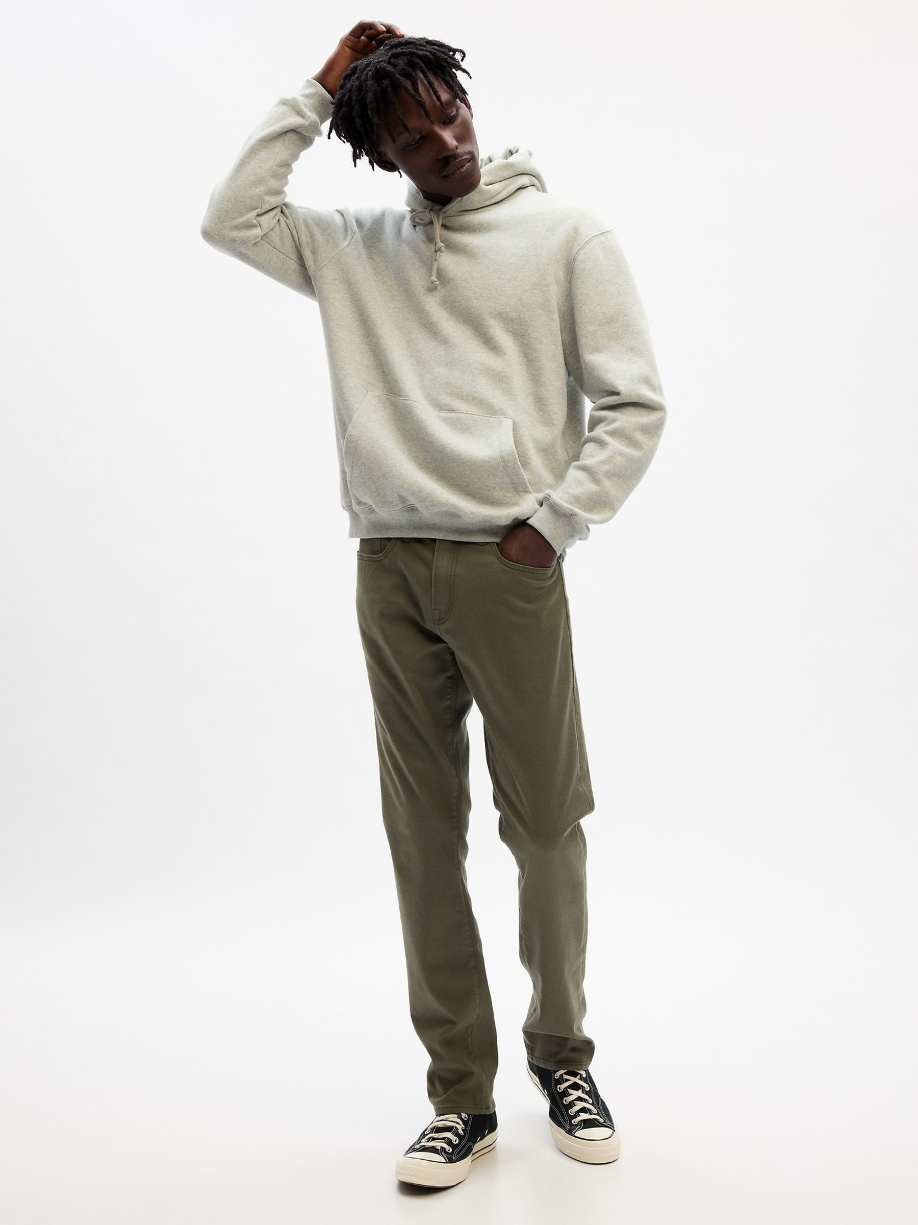 Green Slim City Jeans - Image 1 of 4