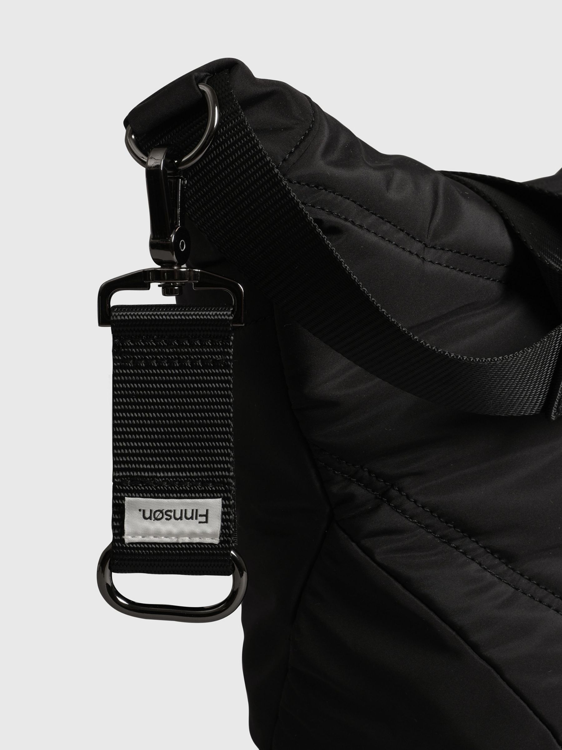Finnson Black Osma Sling Changing Bag With Stroller Clips - Image 4 of 5