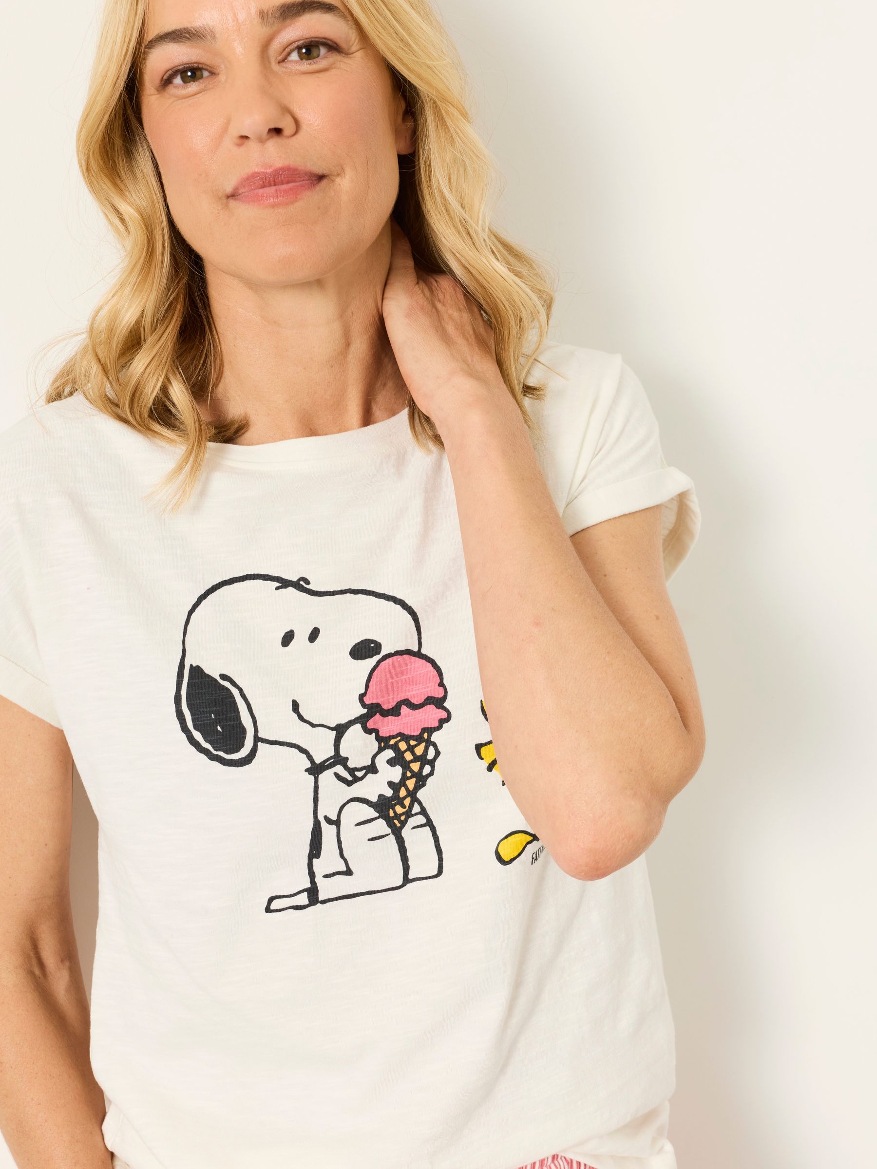 Pink Summer Snoopy Short Set - Image 4 of 8