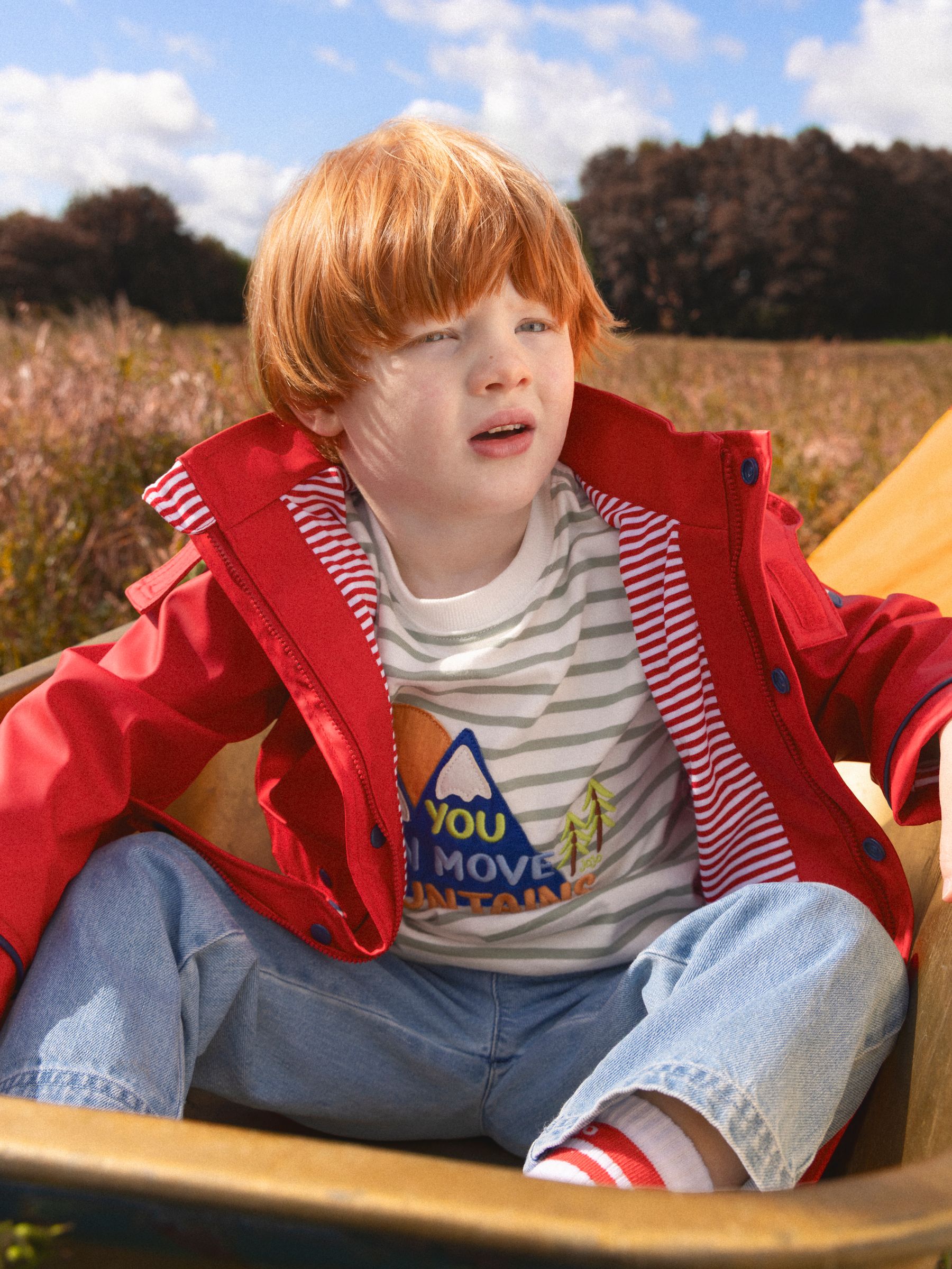 Red Jersey Lined Fisherman Jacket - Image 2 of 6