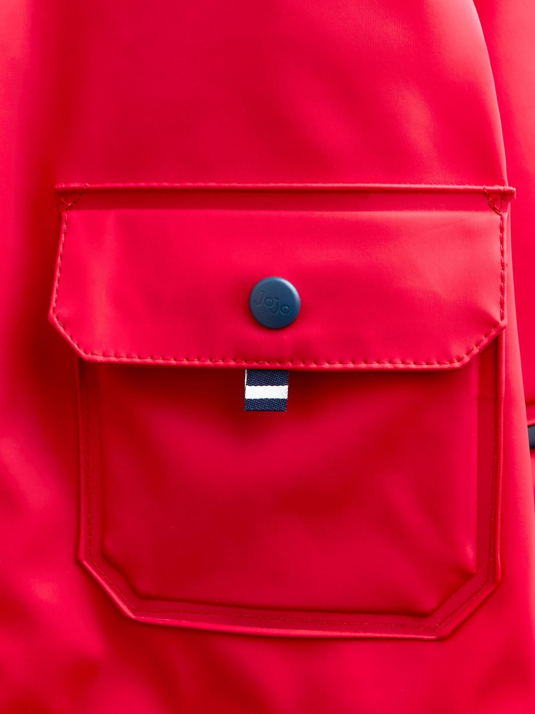 Red Jersey Lined Fisherman Jacket - Image 6 of 6