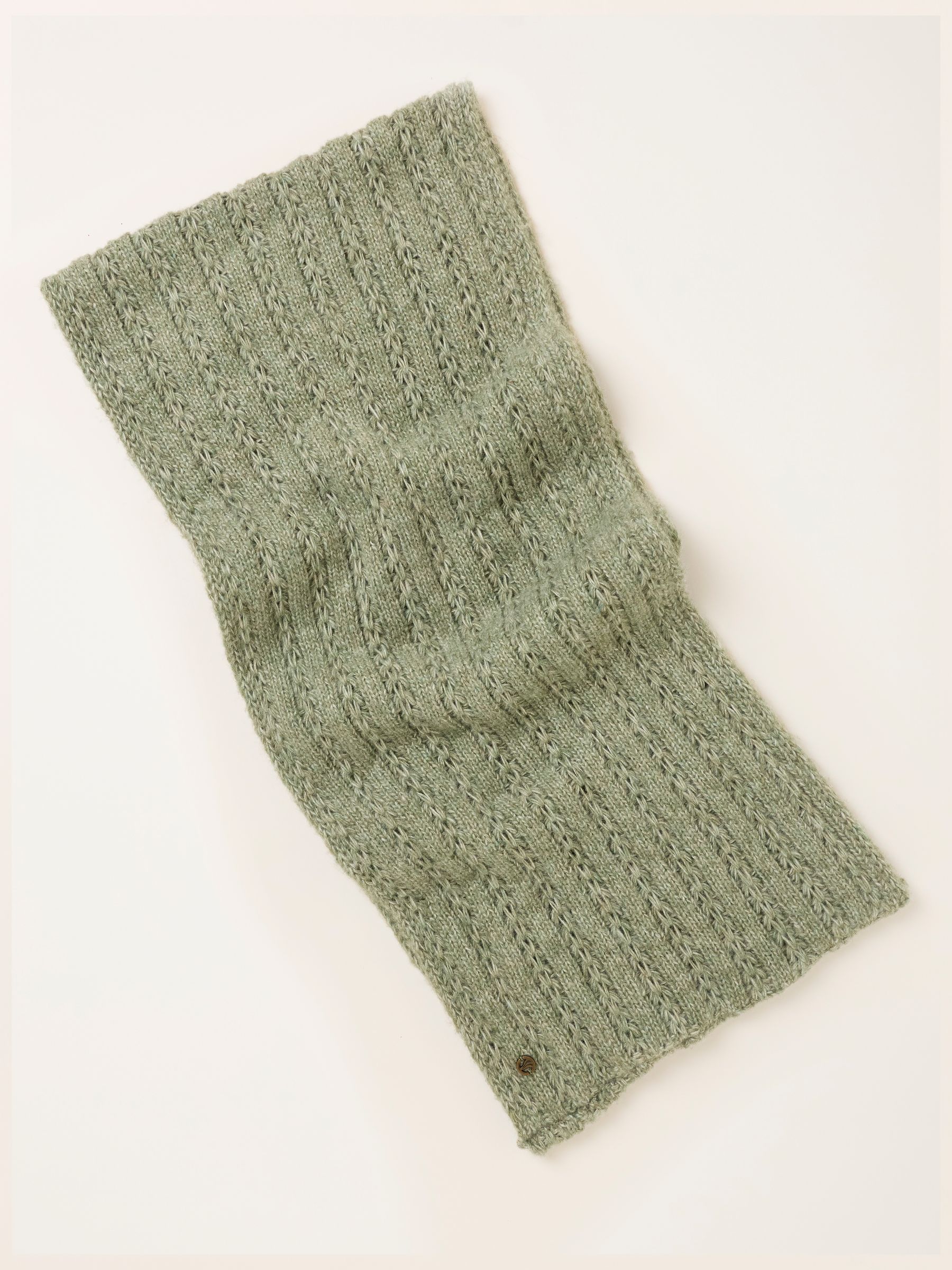 Green Pointelle Snood - Image 2 of 3
