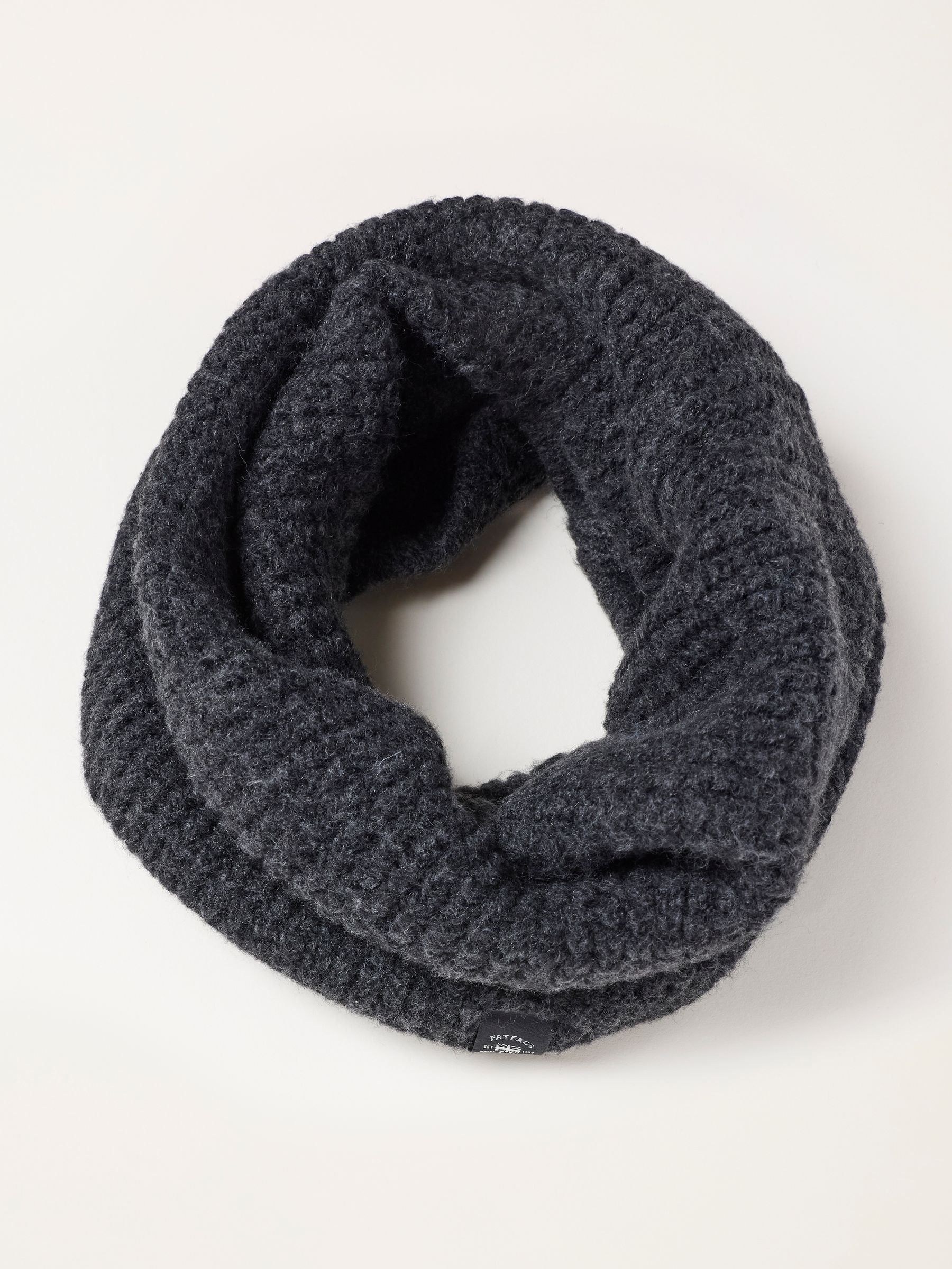 Brown Floral Embroidered Snood - Image 1 of 3