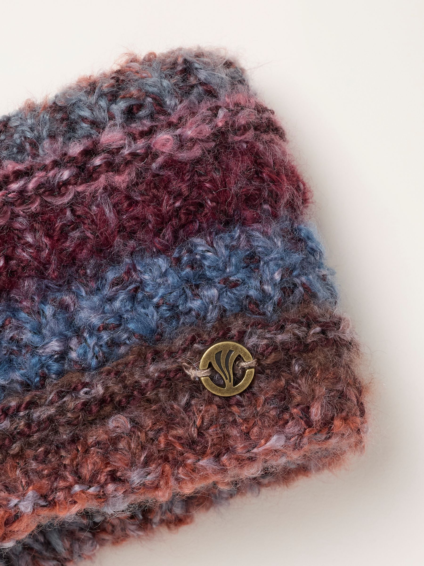 Teal Blue Spacedye Headband - Image 2 of 3