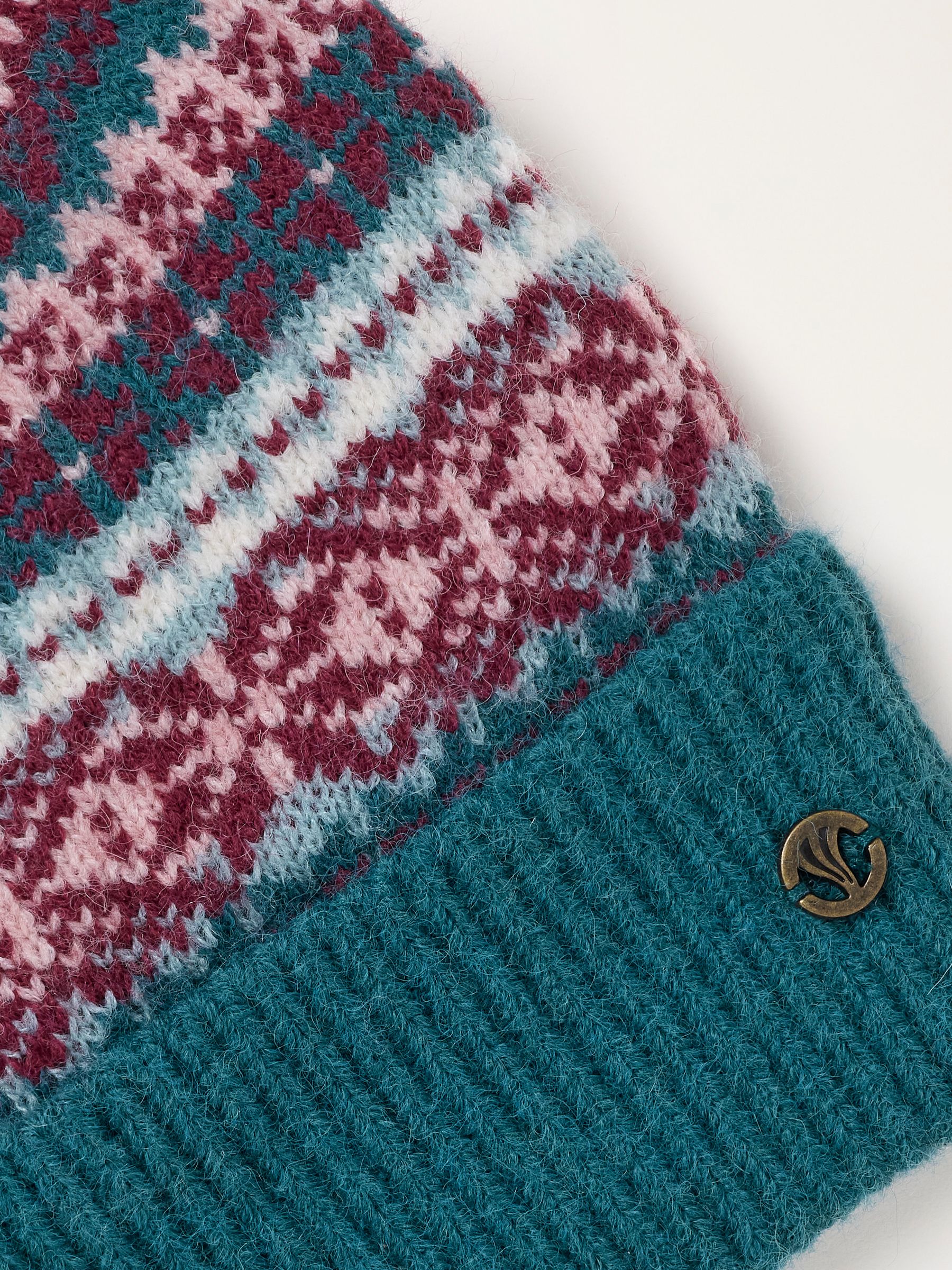 Multi Fairisles Bobble Hat - Image 3 of 3