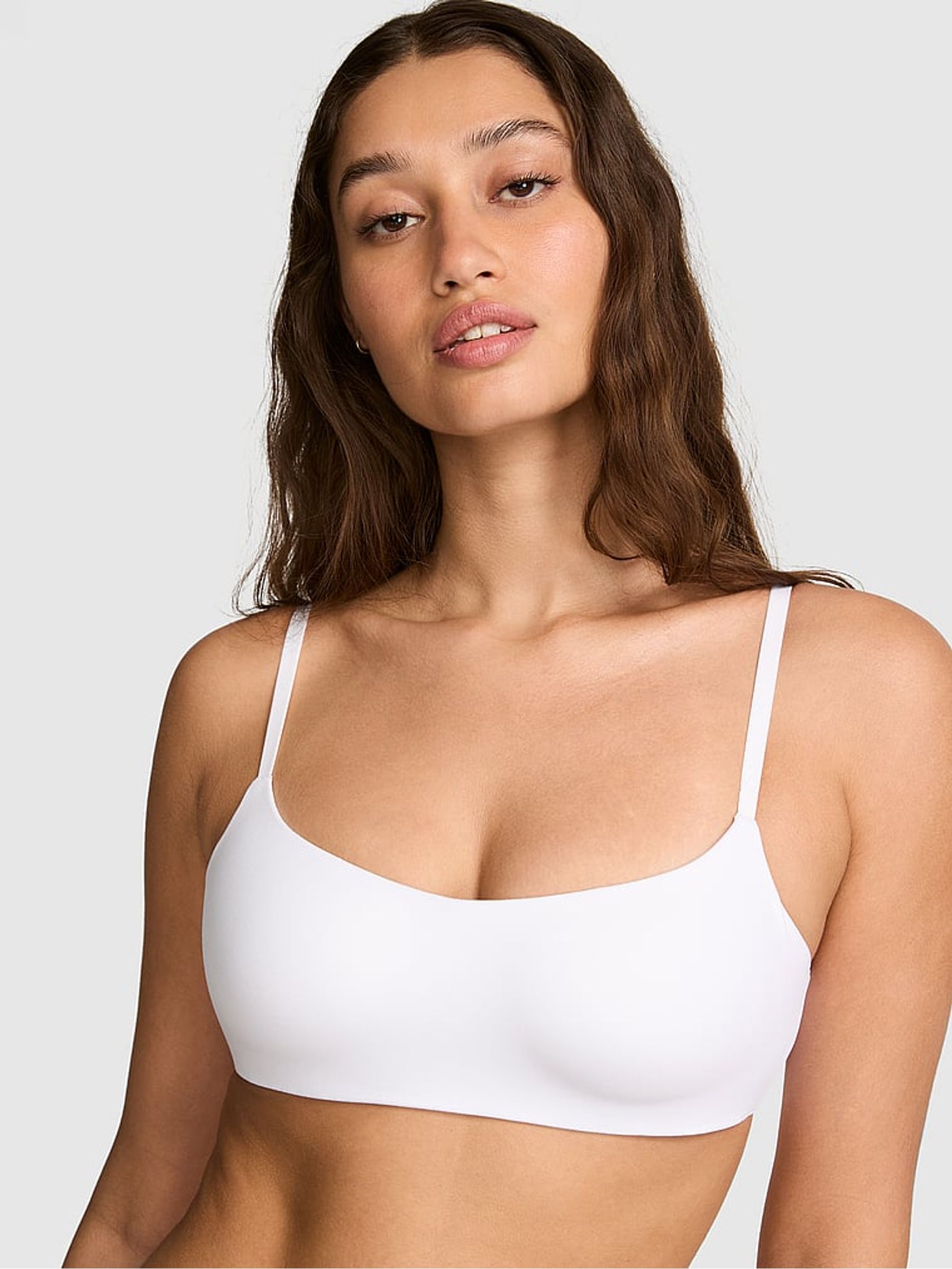 White Lightly Lined Non Wired Bra - Image 1 of 4