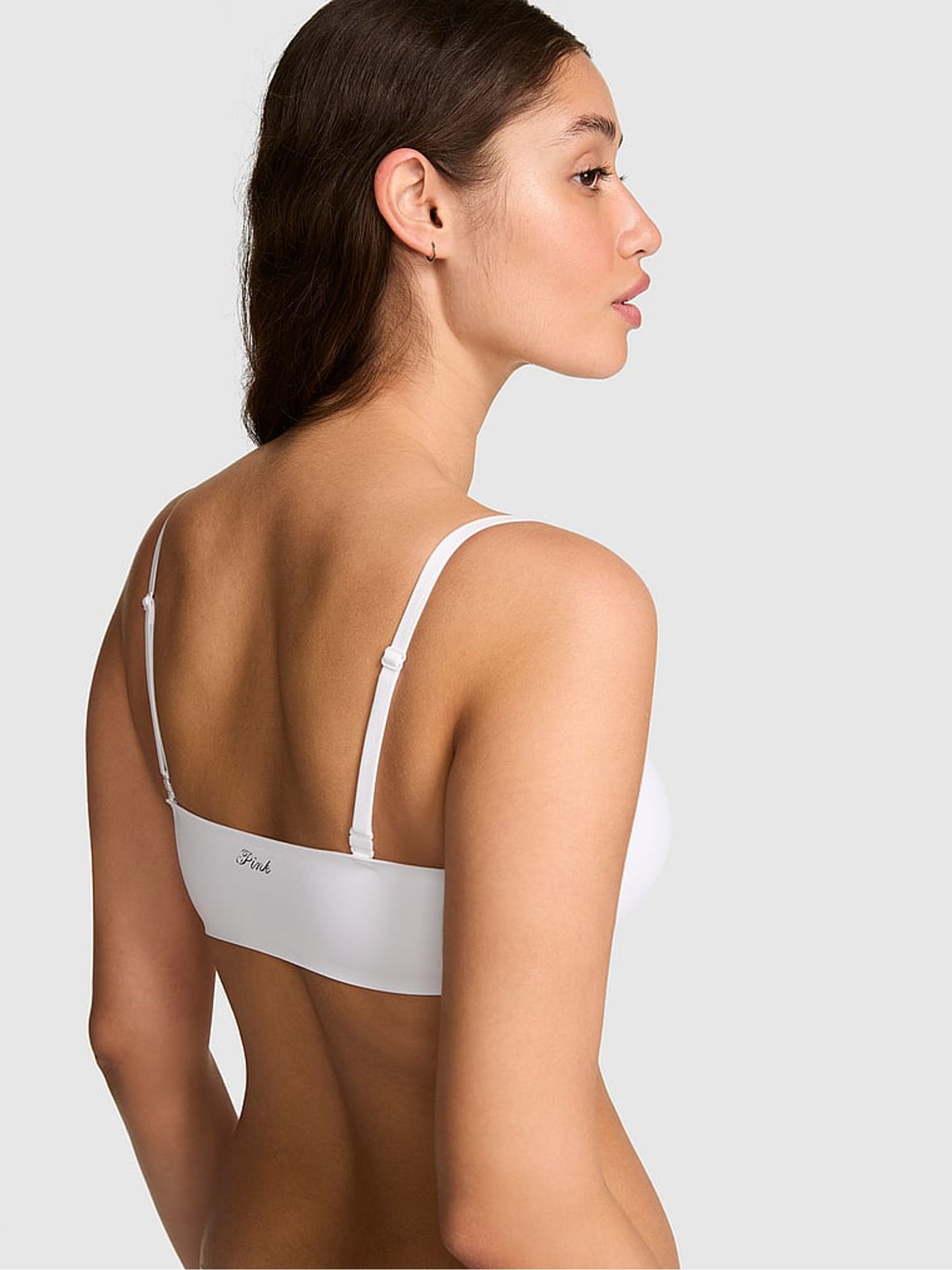 White Lightly Lined Non Wired Bra - Image 3 of 4