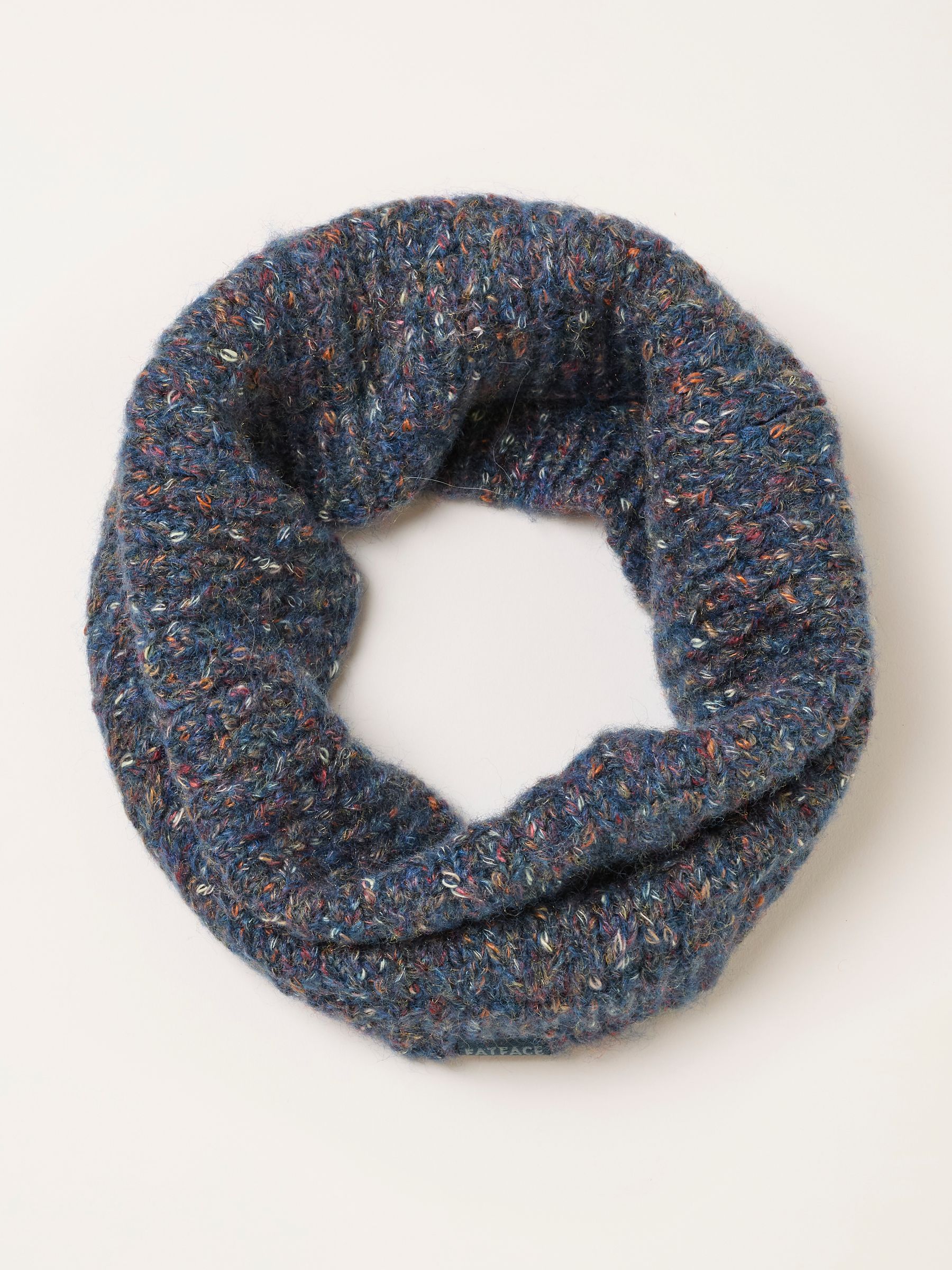 Blue Nep Knitted Snood and Beanie Set - Image 2 of 3