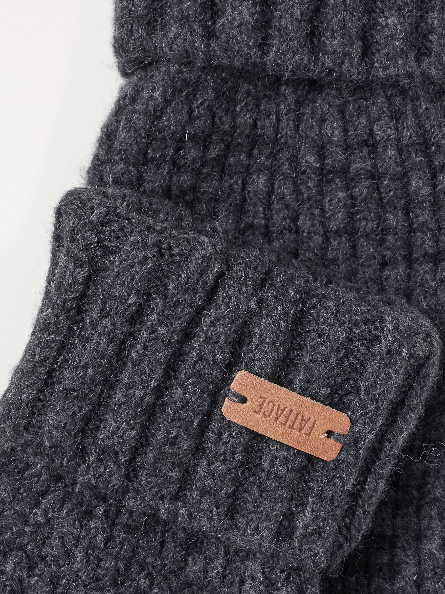 Charcoal Grey Waffle Gloves - Image 3 of 3 Charcoal Grey Waffle Gloves - Image 3 of 3