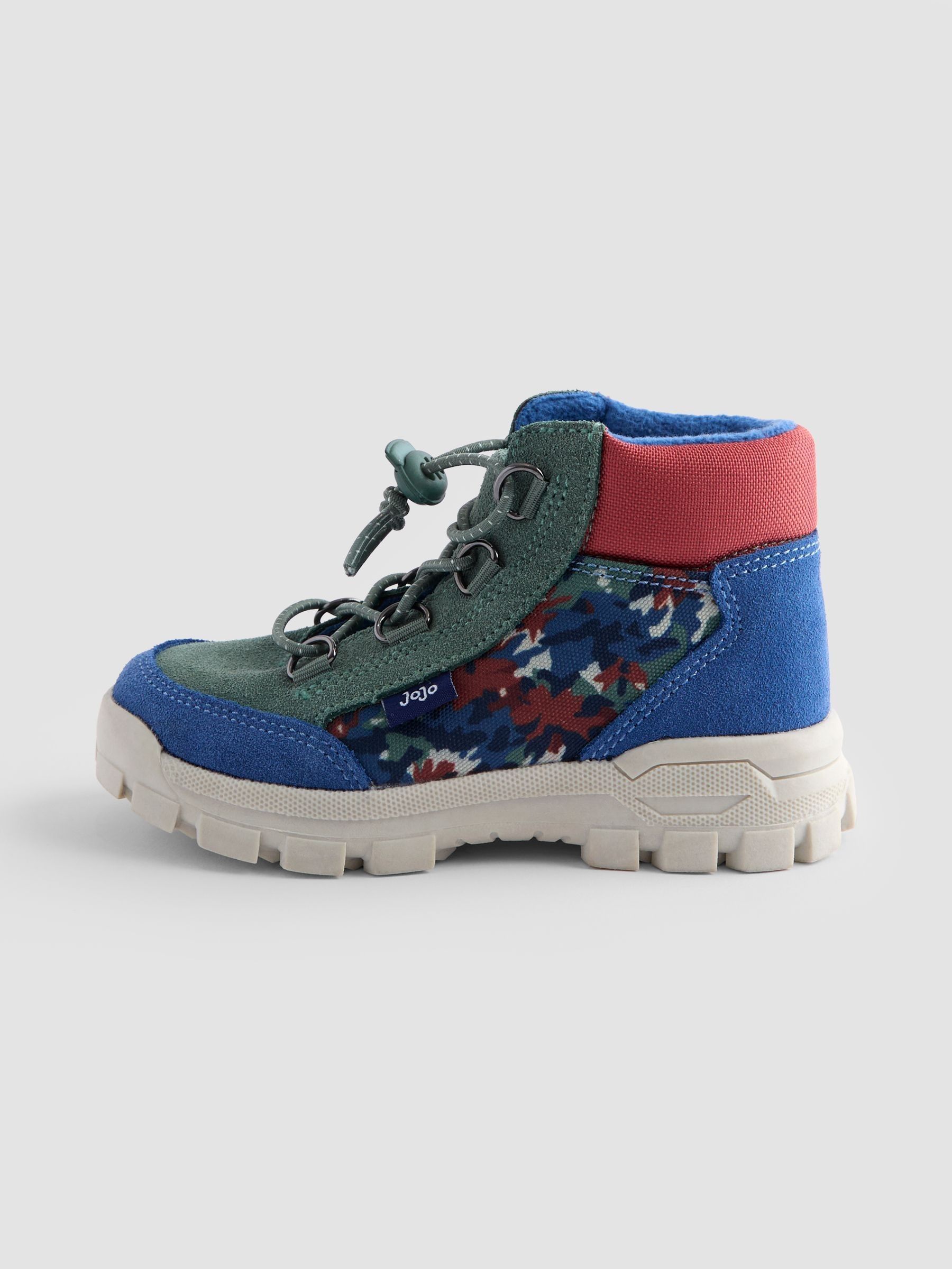 Green Camo Hiking Boots - Image 4 of 4 Green Camo Hiking Boots - Image 4 of 4