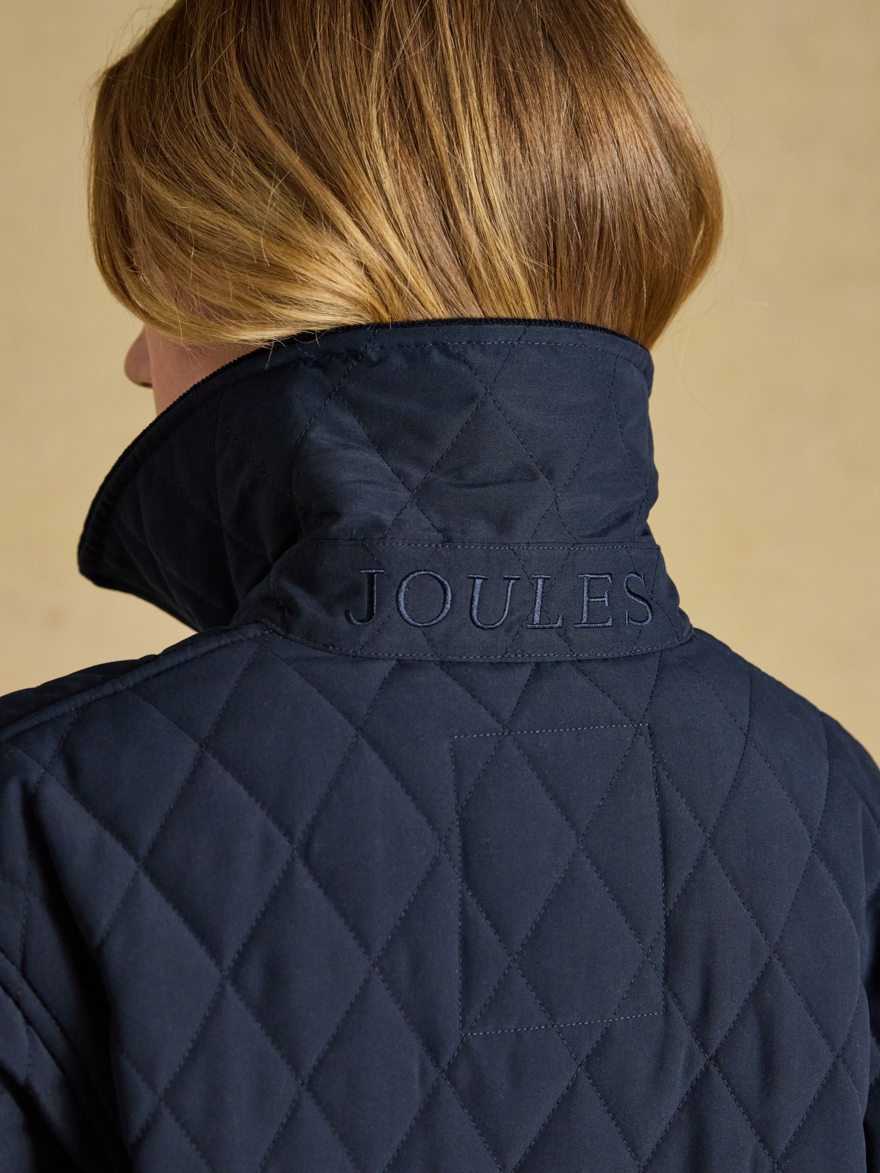 Oakham Navy Oversized Quilted Barn Jacket - Image 10 of 12