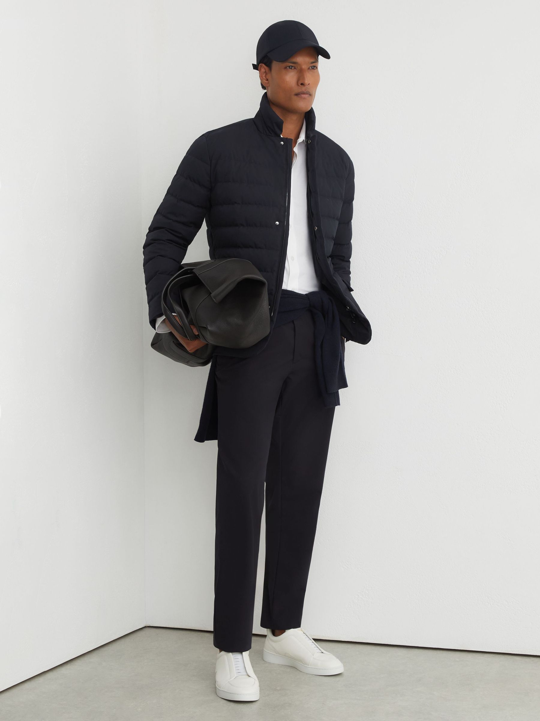 Jacket in Navy - Image 3 of 9