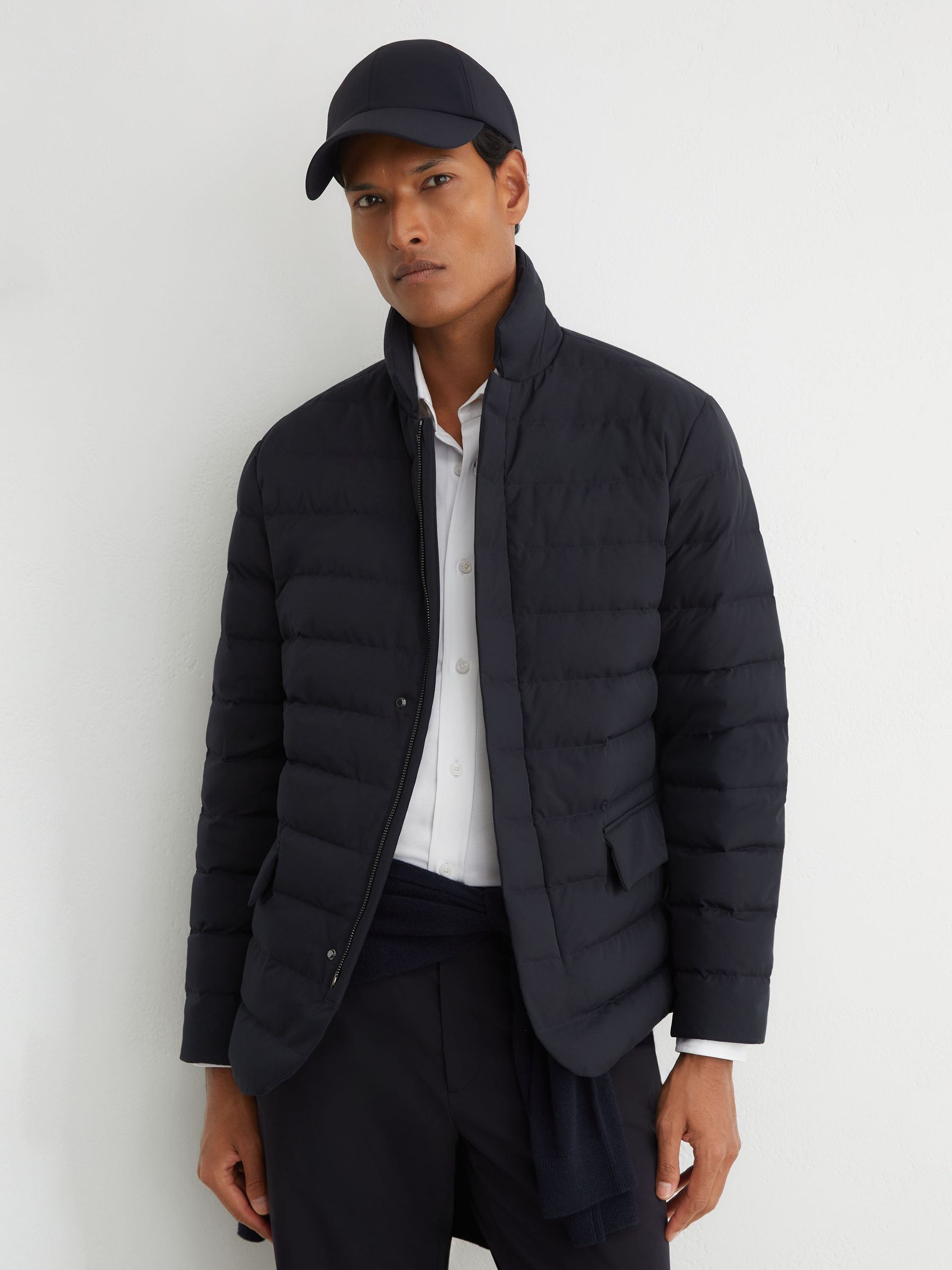 Jacket in Navy - Image 5 of 9