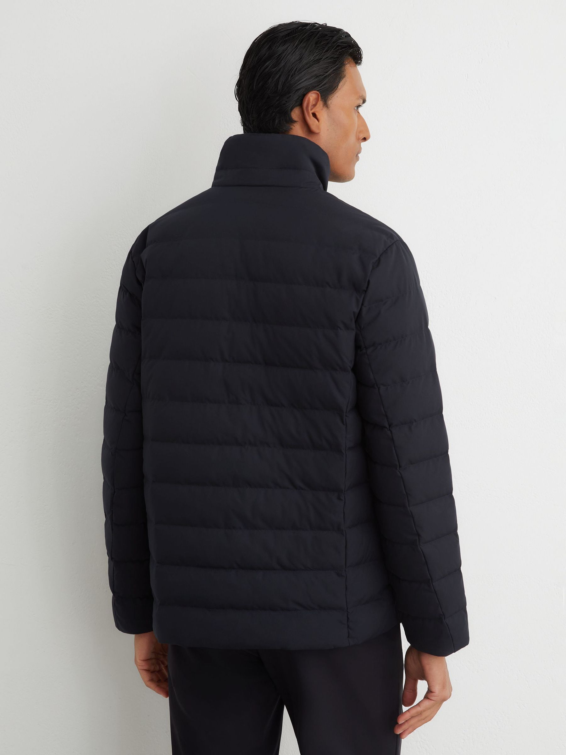 Jacket in Navy - Image 6 of 9