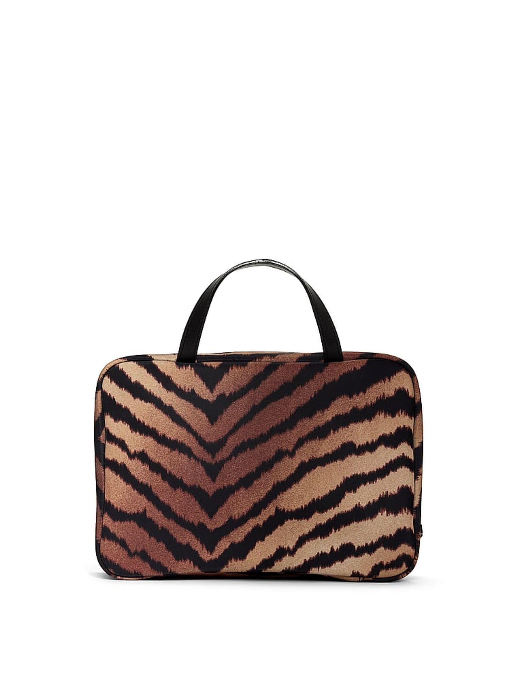 Brown Tiger Stripe Makeup Bag - Image 2 of 3