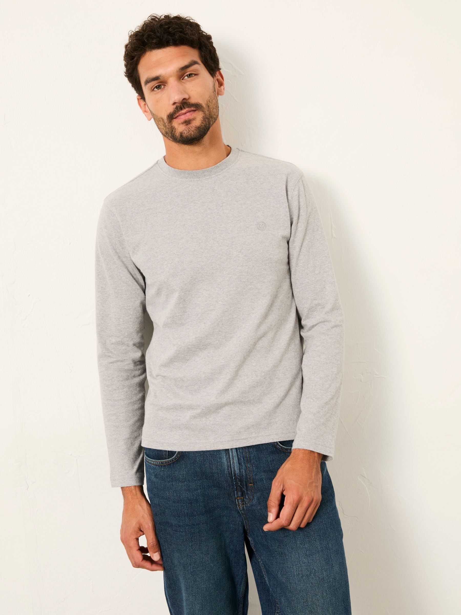 White Long Sleeve T-Shirts 3 Pack - Image 2 of 7