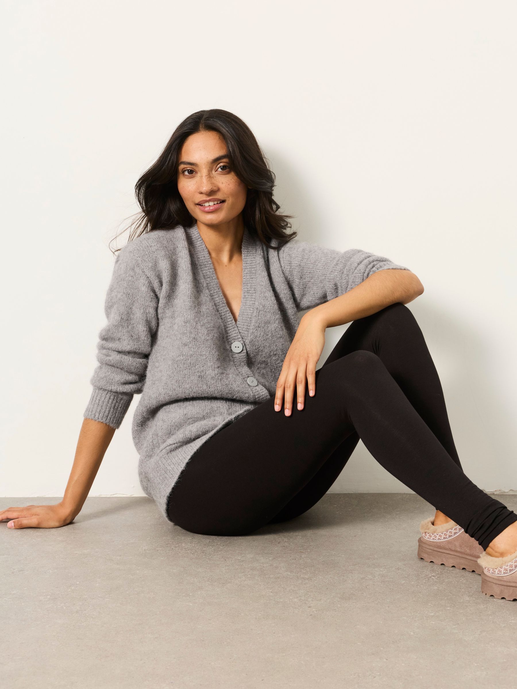2 Pack Meribel Plum/Black Leggings - Image 7 of 8