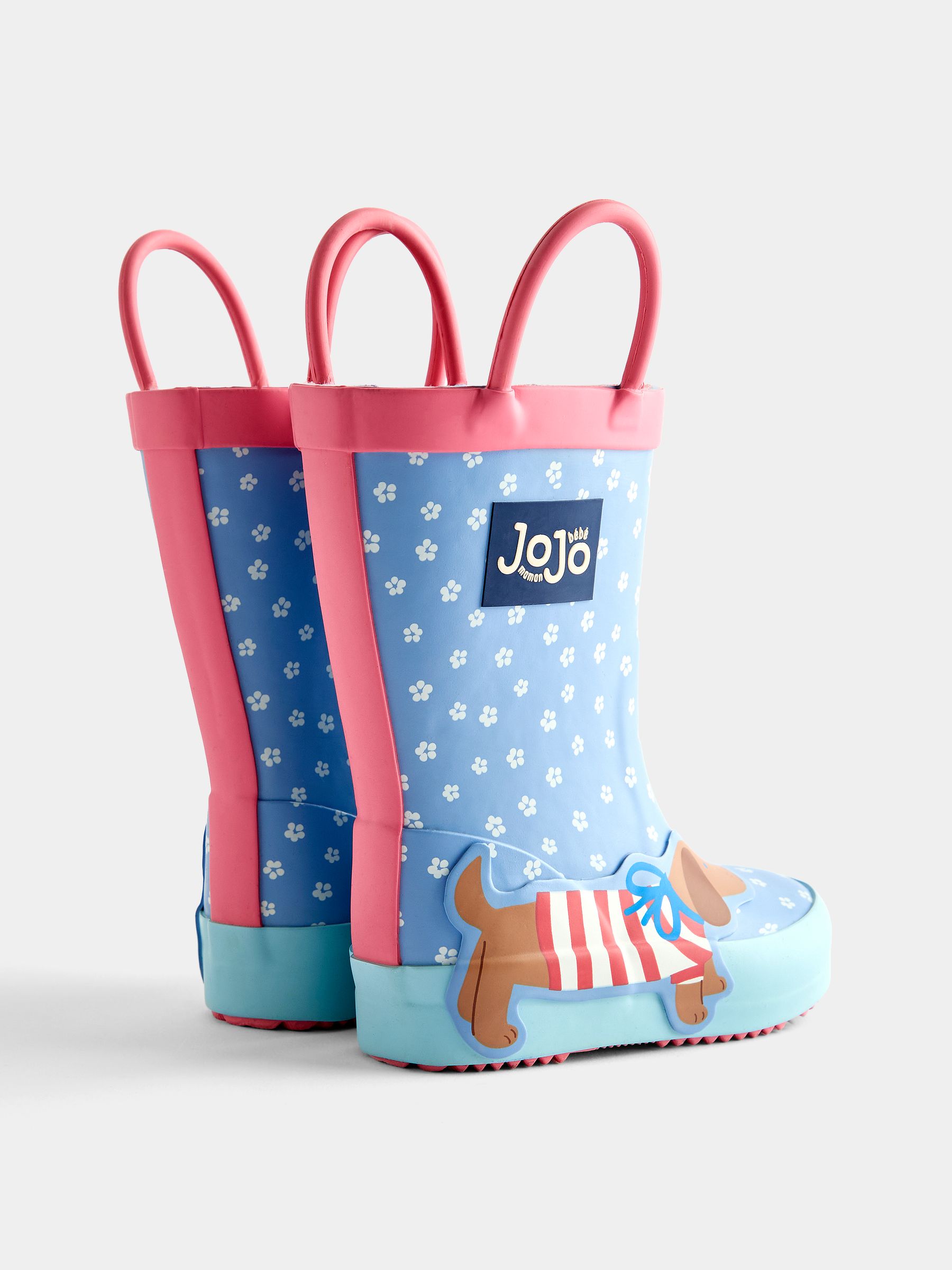 Blue Dachshund Handle Wellies - Image 2 of 4