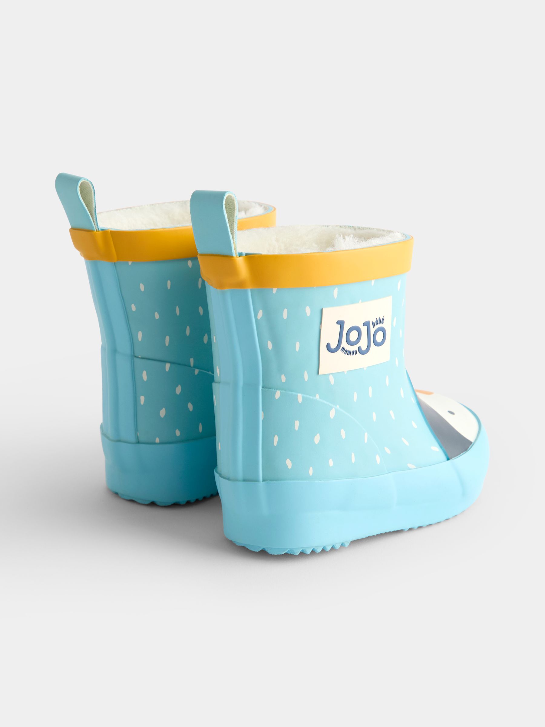 Blue Penguin Character Cosy Lined Wellies - Image 2 of 4