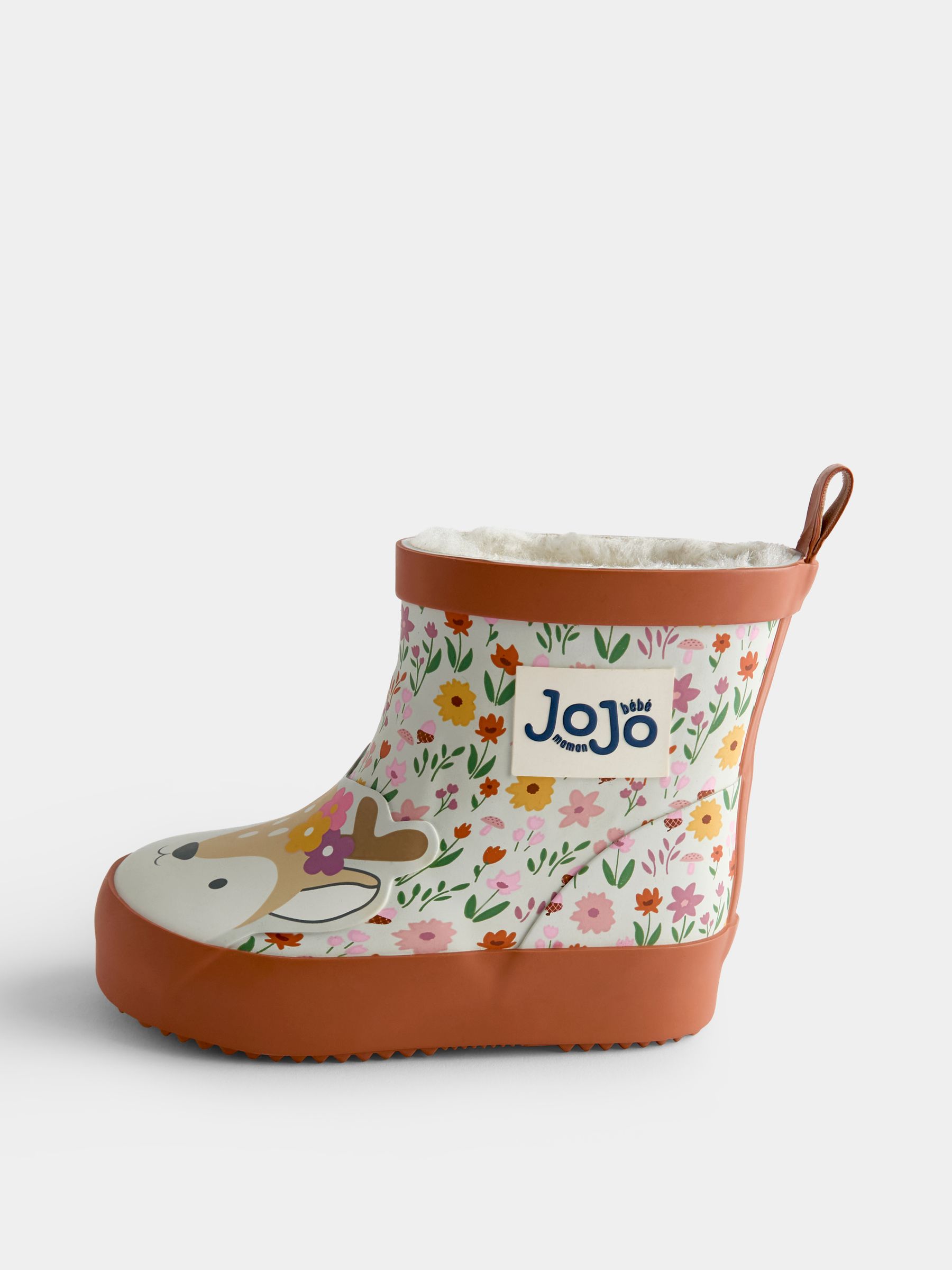 Orange Deer Cosy Ankle Wellies - Image 3 of 4
