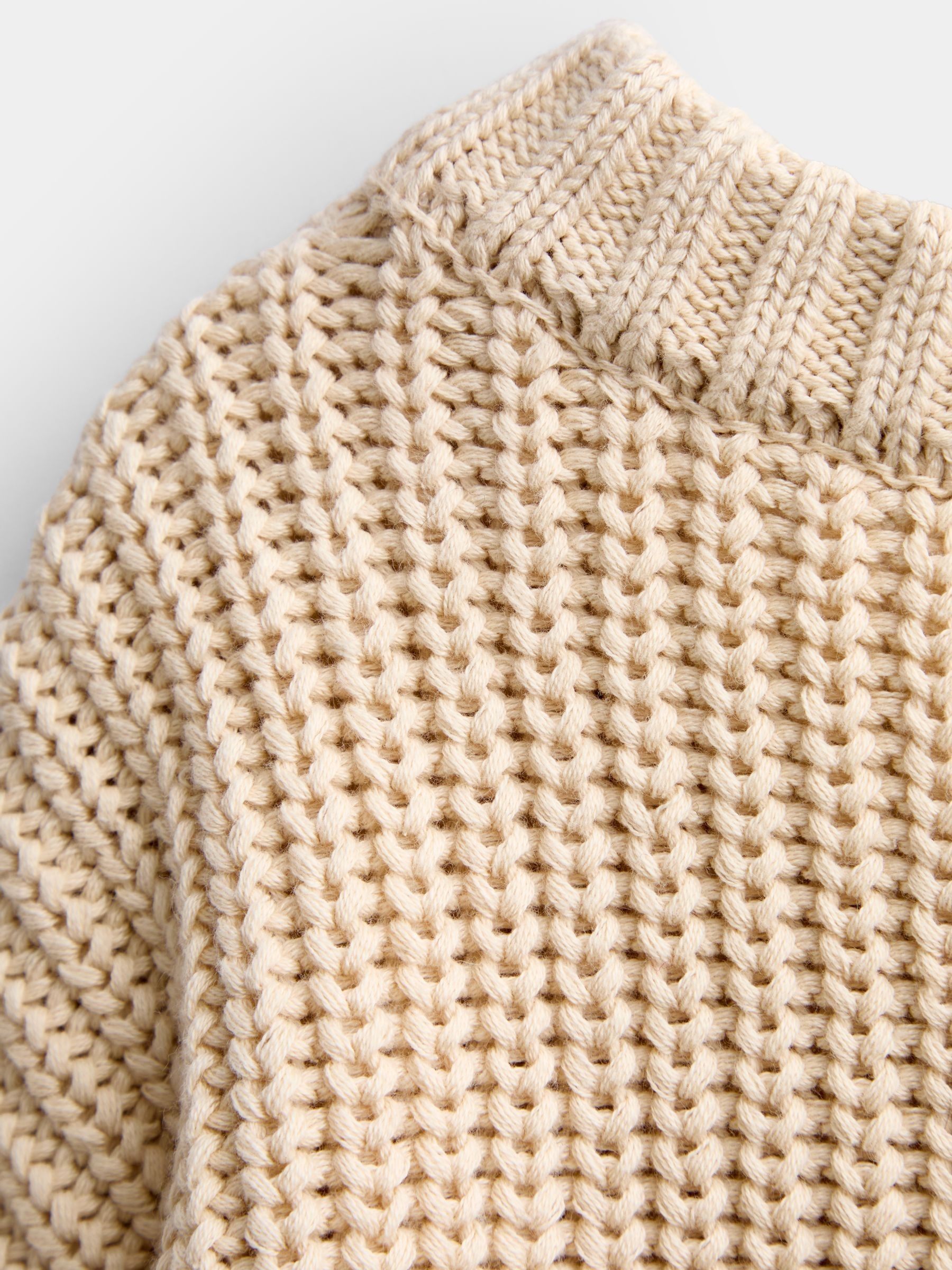 Natural Pumpkin Embroidered Knitted Jumper - Image 3 of 4