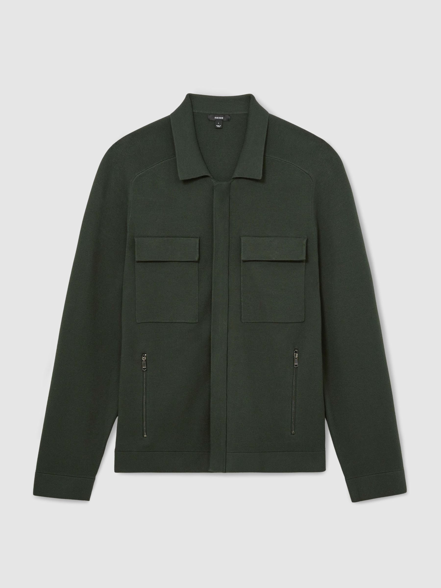 Cardigan in Dark Green - Image 2 of 6