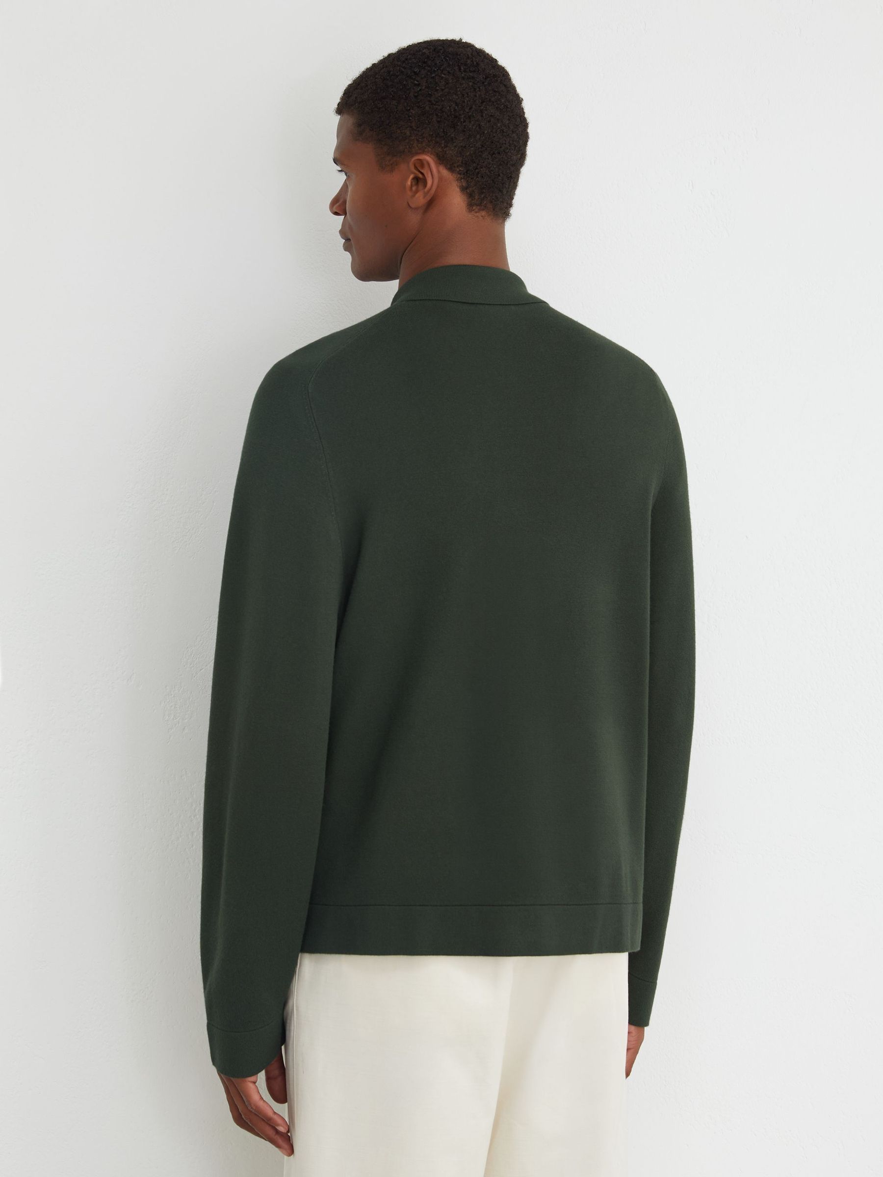 Cardigan in Dark Green - Image 5 of 6