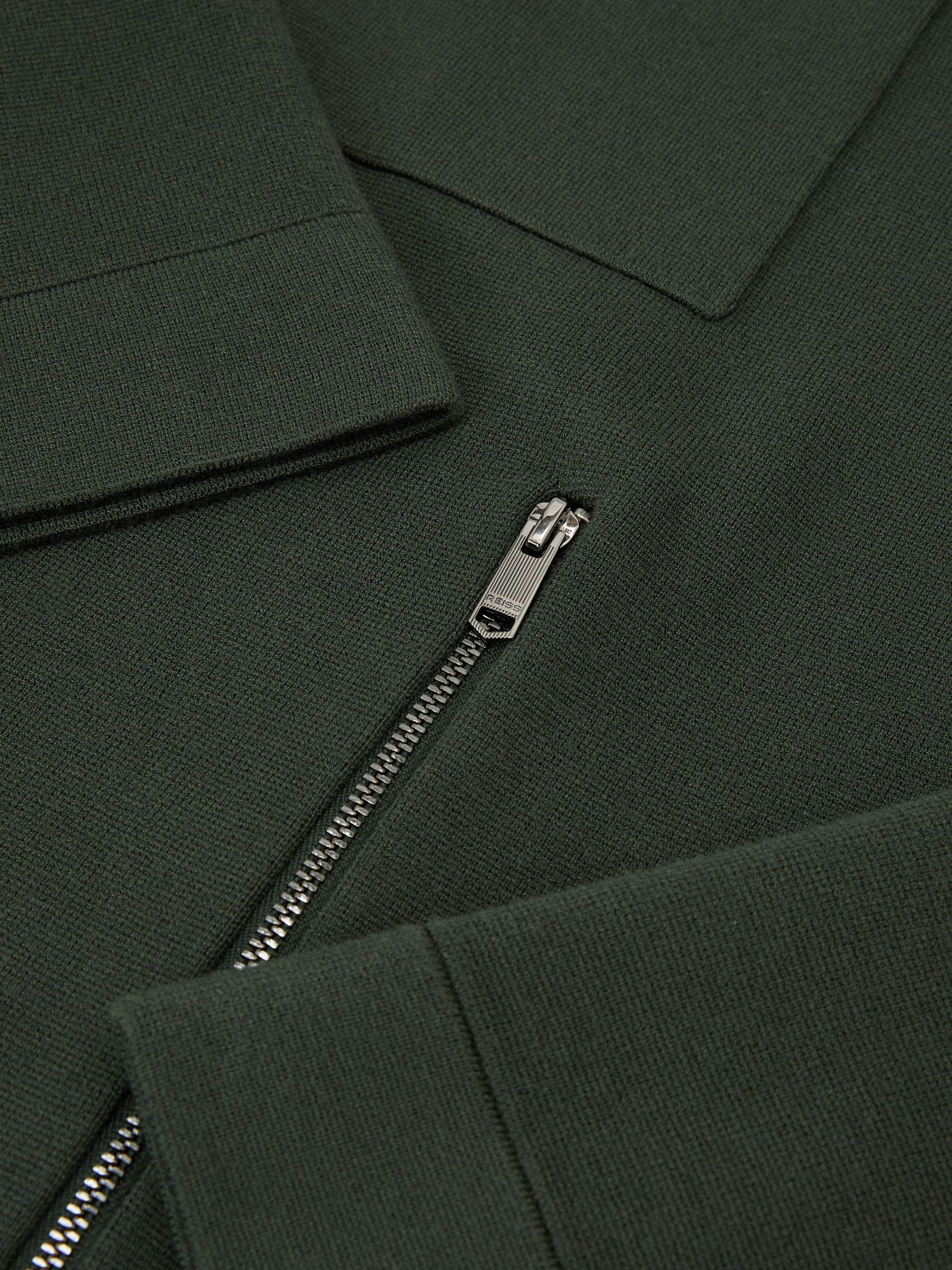 Cardigan in Dark Green - Image 6 of 6