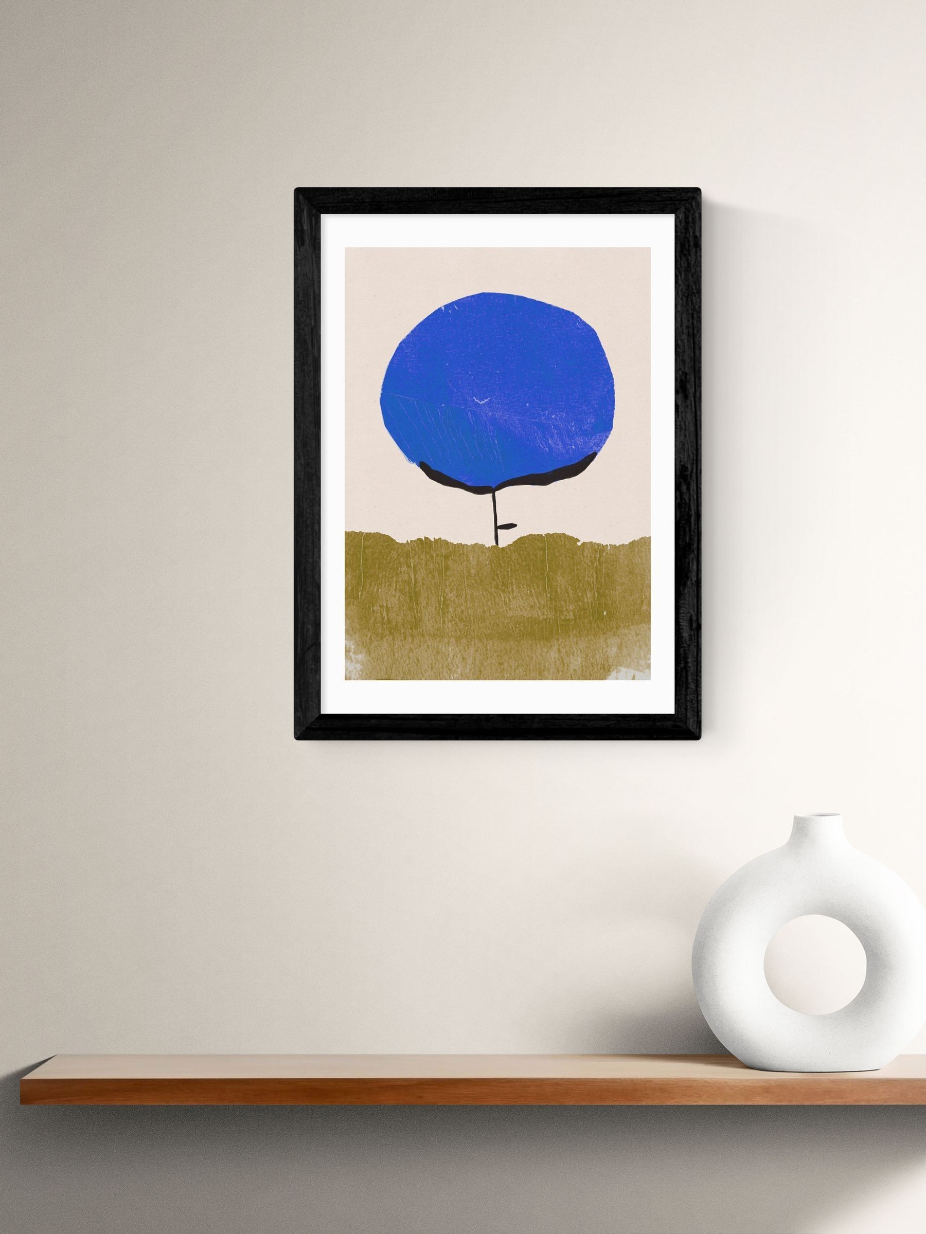 East End Prints Black Flower Wall Art Print by Alisa Galitsyna - Image 1 of 2 East End Prints Black Flower Wall Art Print by Alisa Galitsyna - Image 1 of 2