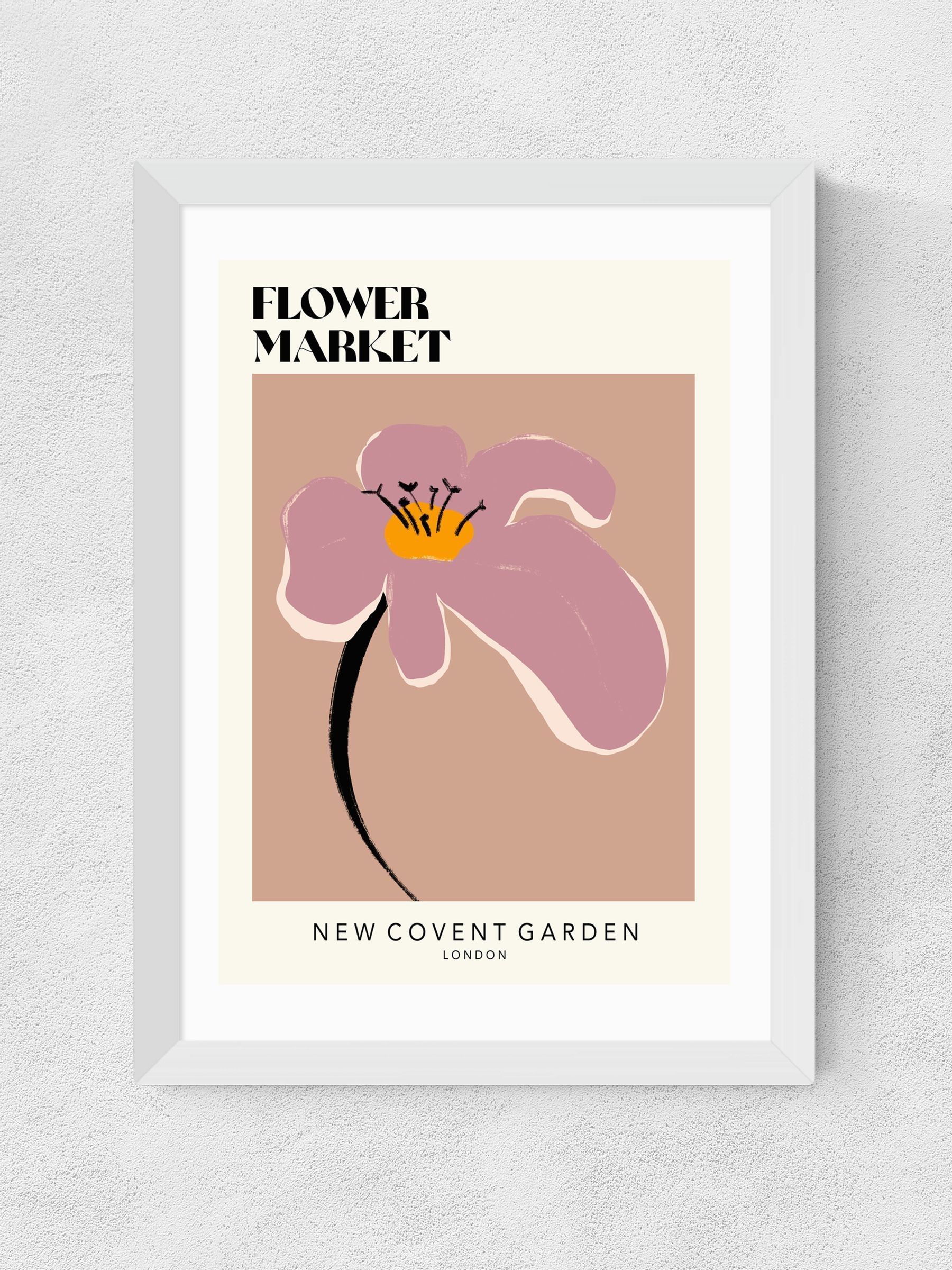 East End Prints White New Covent Garden Wall Art Print by Luxe Poster Co - Image 2 of 2