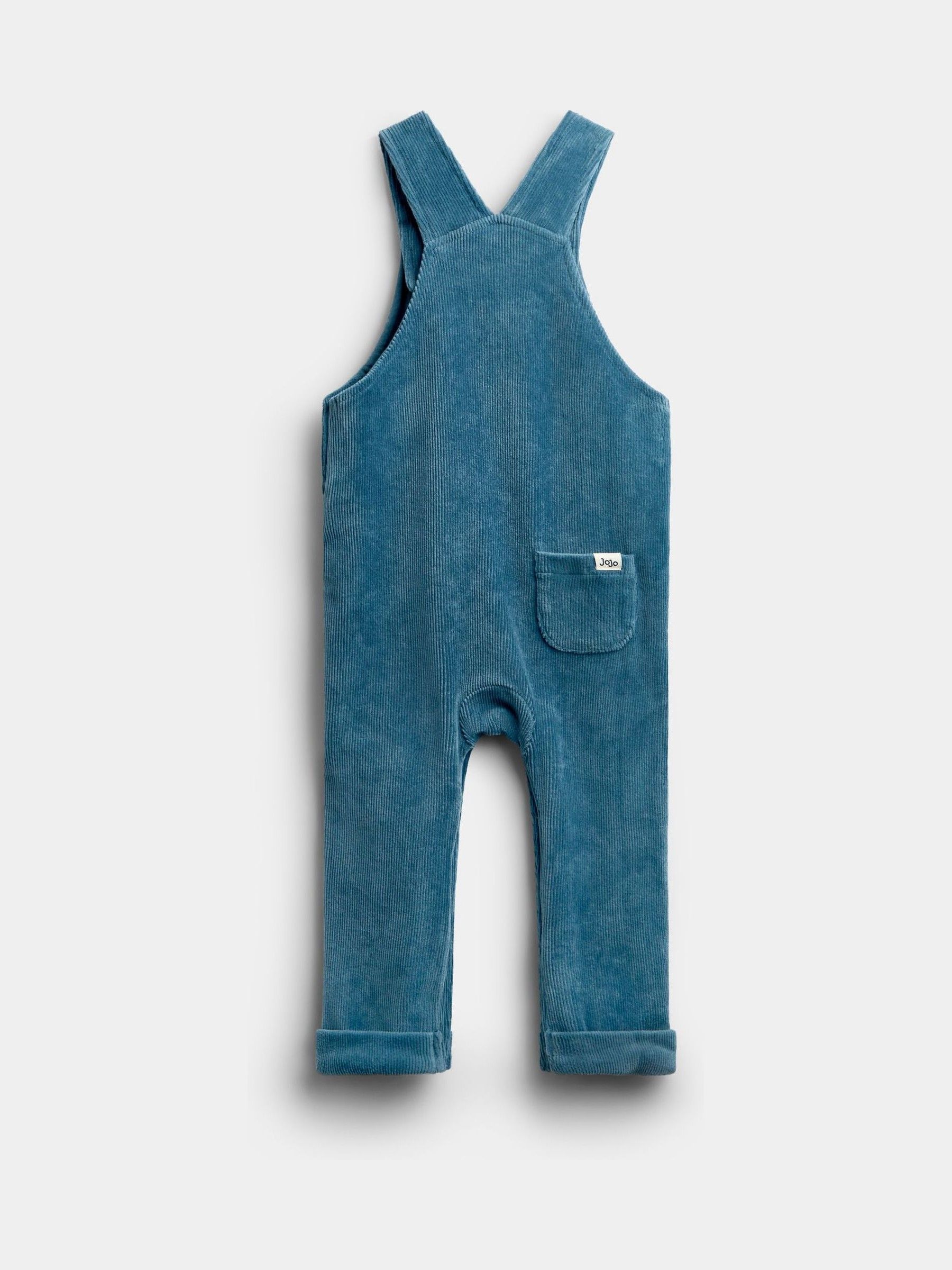 Blue Fox Jersey Dungaree & Bodysuit Set - Image 5 of 6