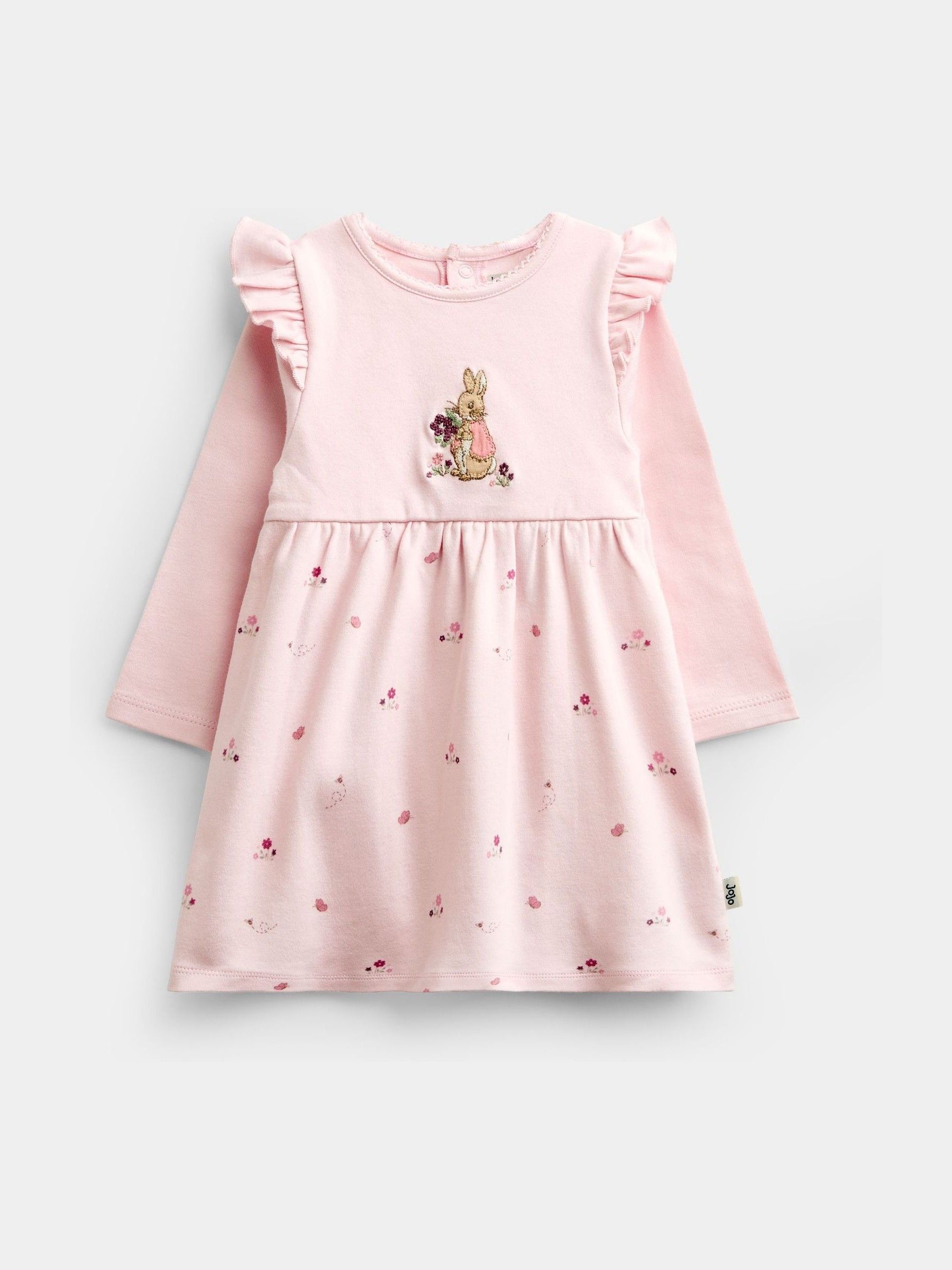 Pale Pink Floral Peter Rabbit™ Flopsy Dress & Headband Set - Image 1 of 4