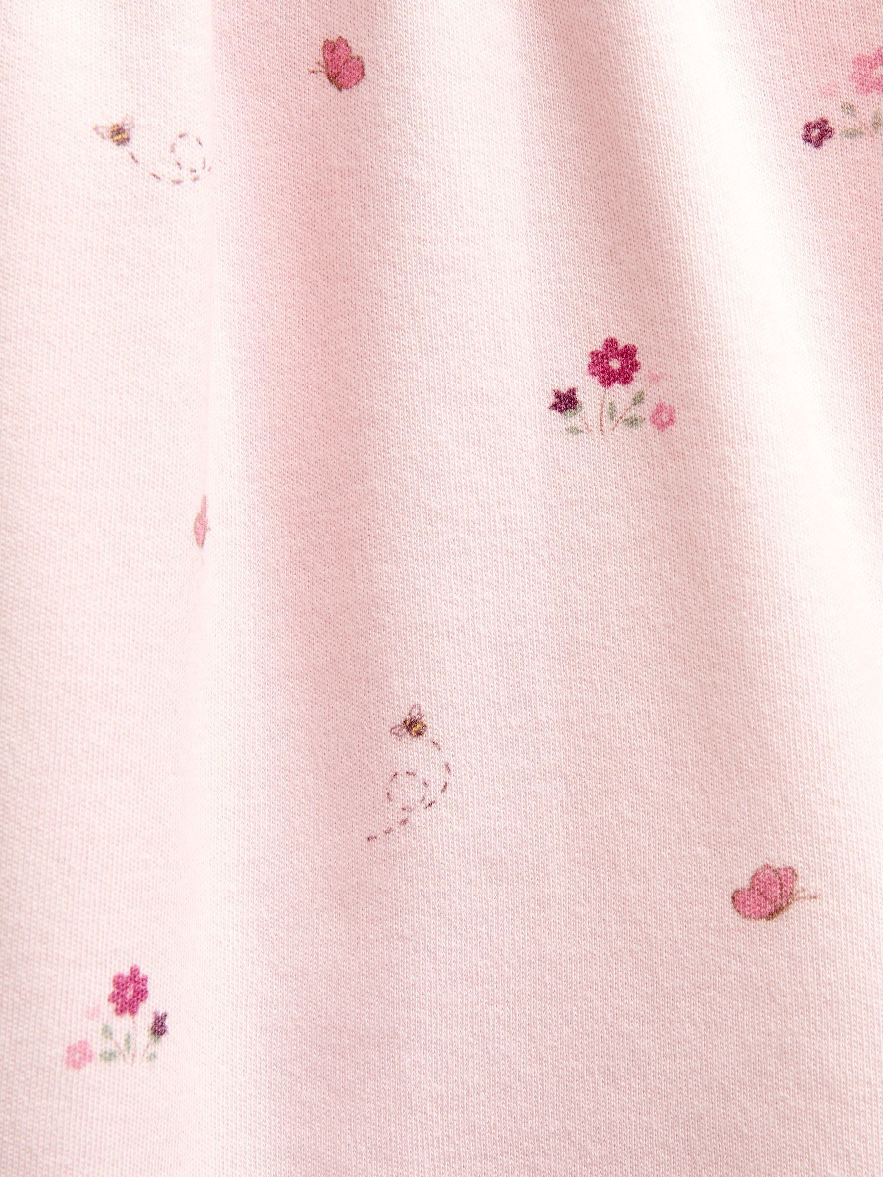 Pale Pink Floral Peter Rabbit™ Flopsy Dress & Headband Set - Image 4 of 4