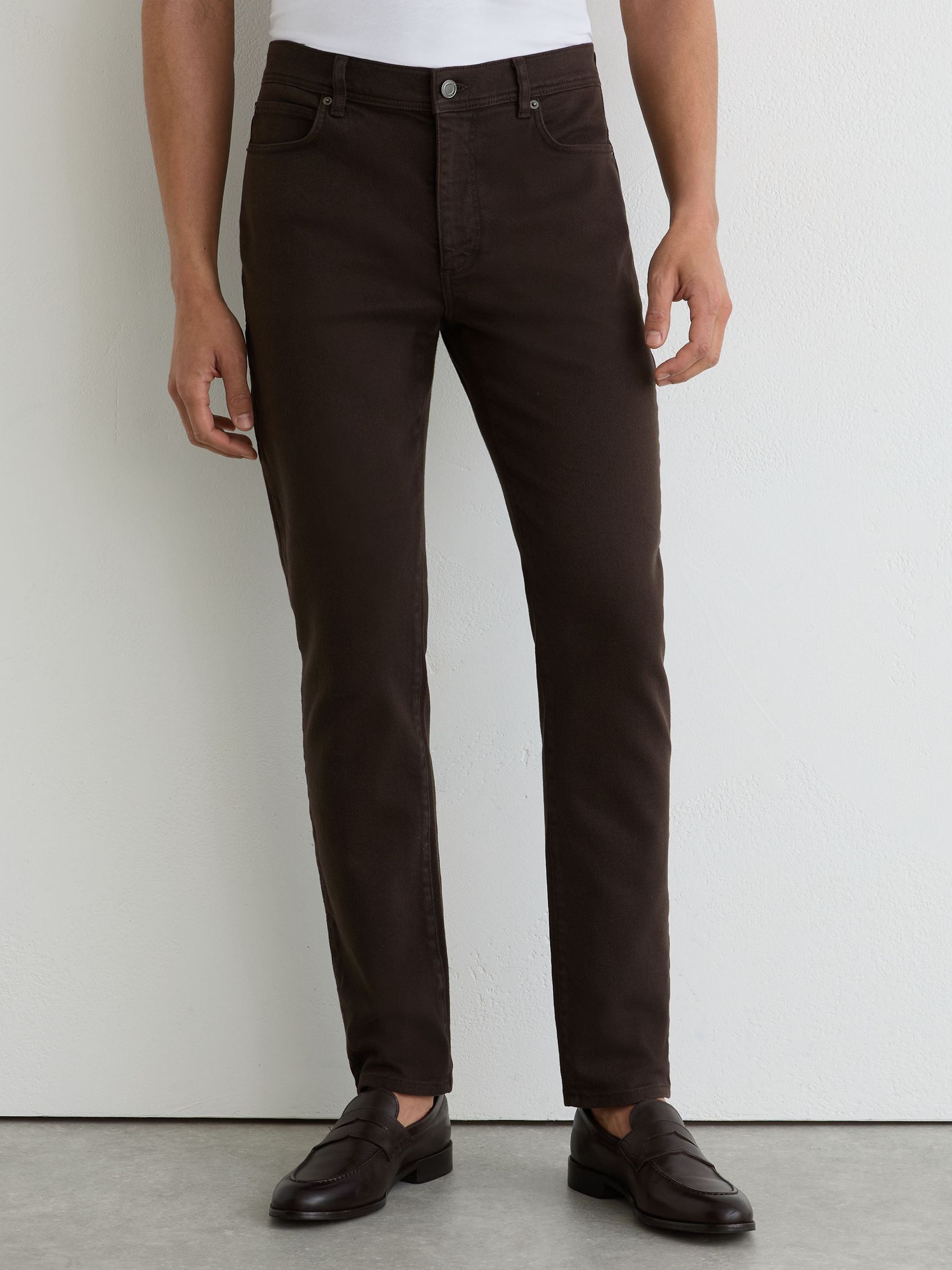 Jeans in Chocolate Brown - Image 3 of 7