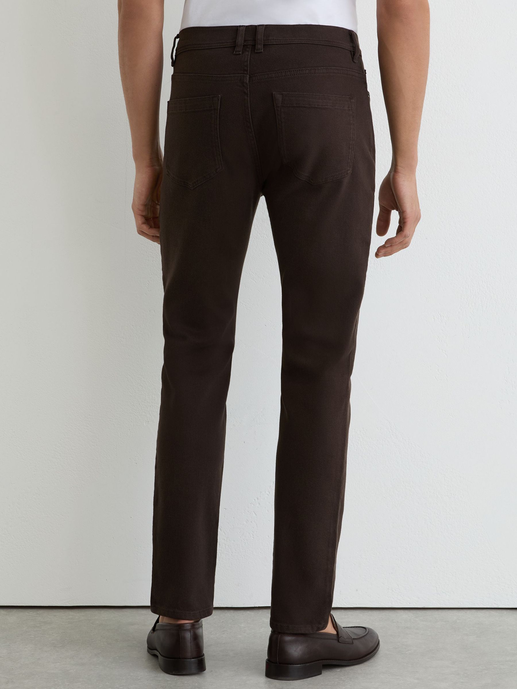 Jeans in Chocolate Brown - Image 5 of 7
