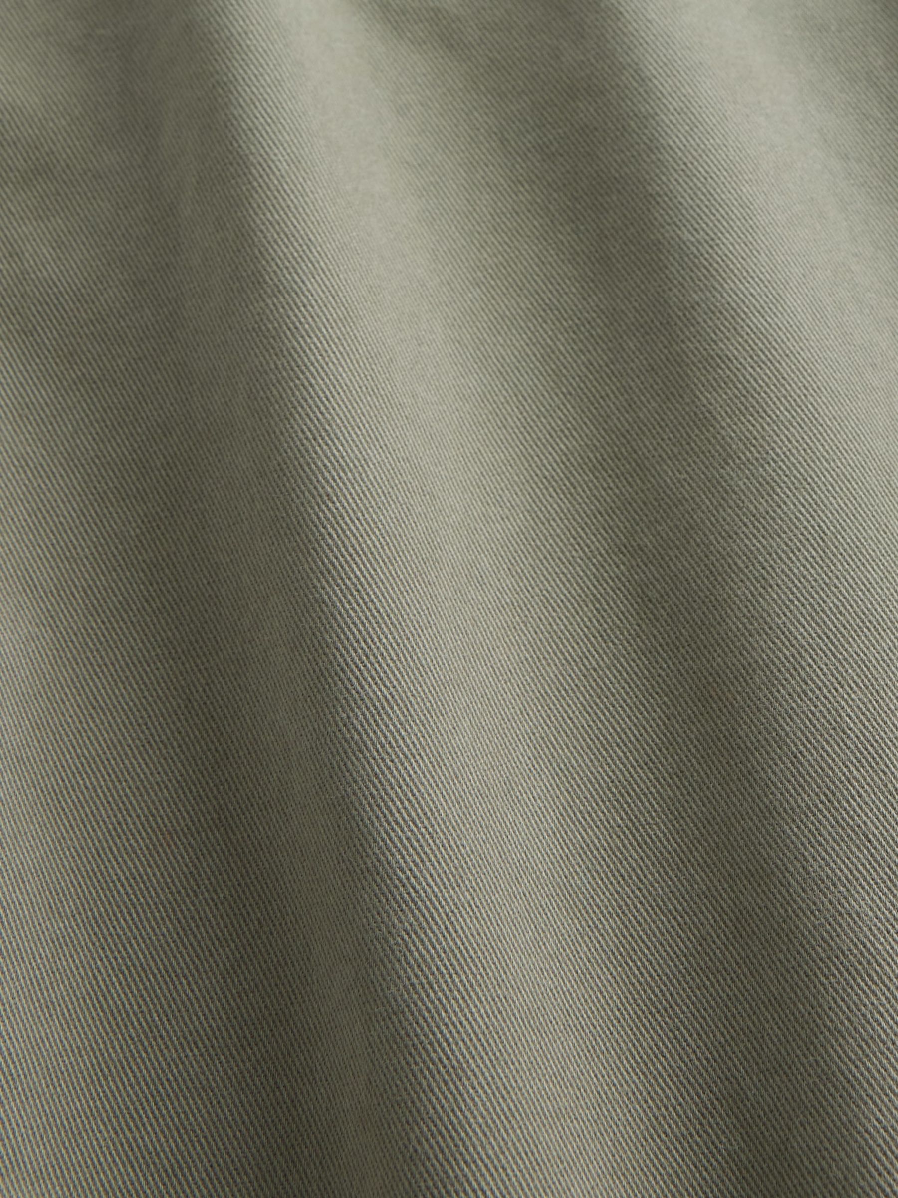 Green Heavyweight Twill Relaxed Straight Chinos - Image 5 of 5